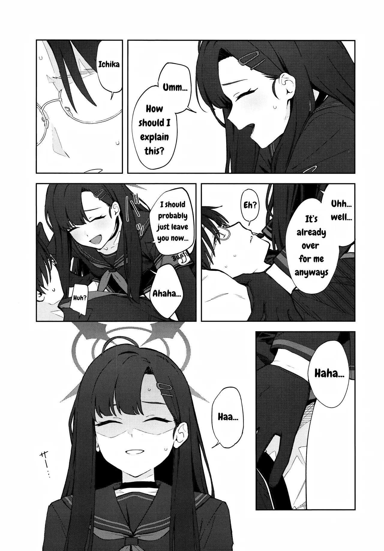 Sukissu! | I love you! page 10 featuring sensei blue archive parody - wings glasses hentai manga - read online free