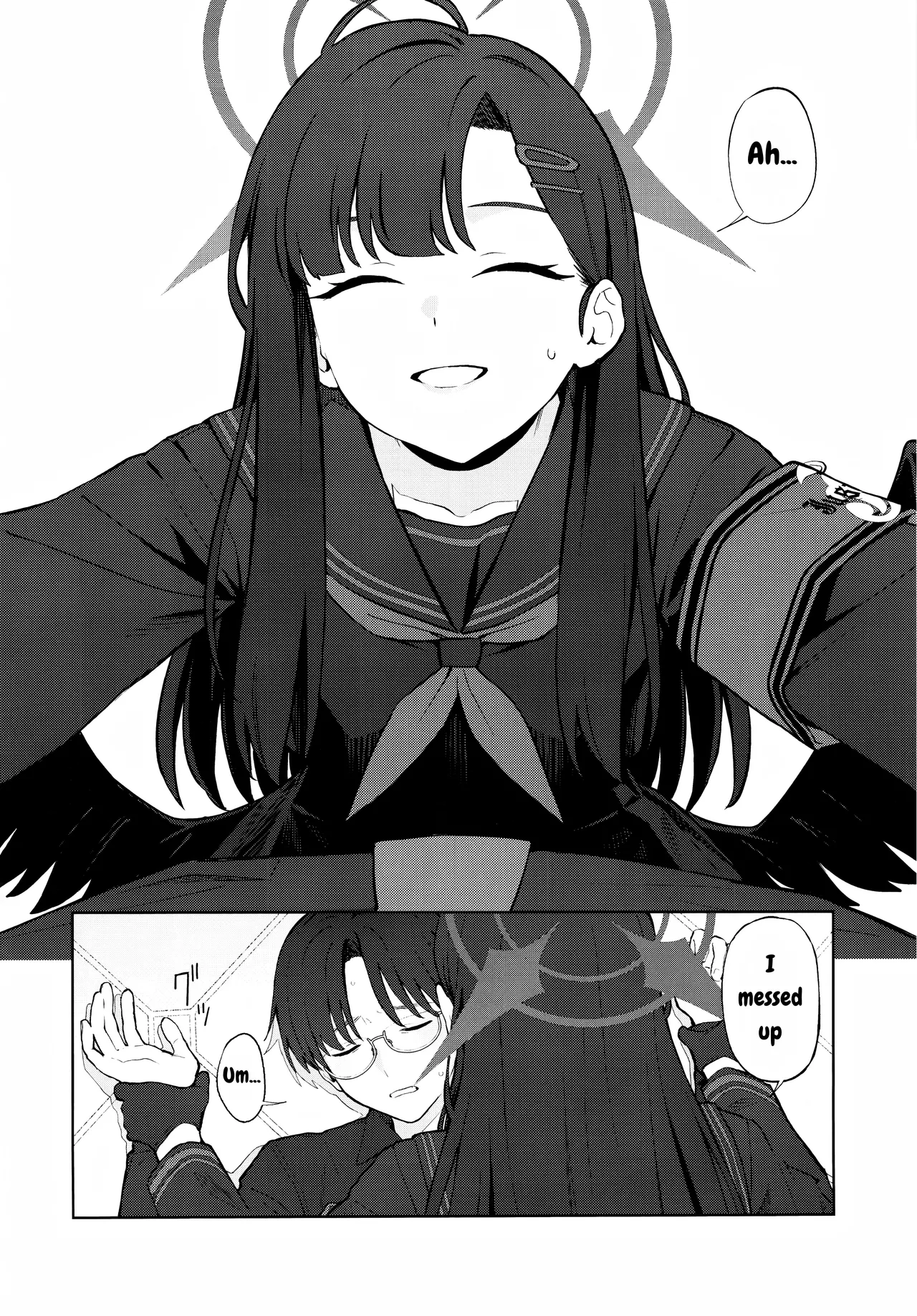 Sukissu! | I love you! page 9 featuring sensei blue archive parody - sole female sole male hentai manga - read online free