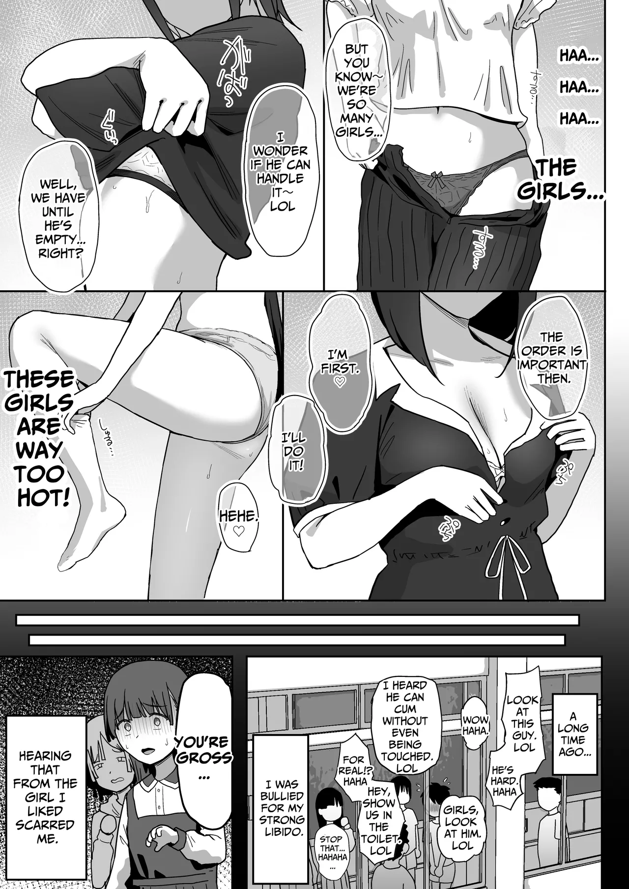 YariCir Gasshuku ni Otoko wa Boku Hitori | Only One Guy At The Fuck Club's Intensive Training Camp page 33 original parody - sole male nakadashi hentai manga - read online free