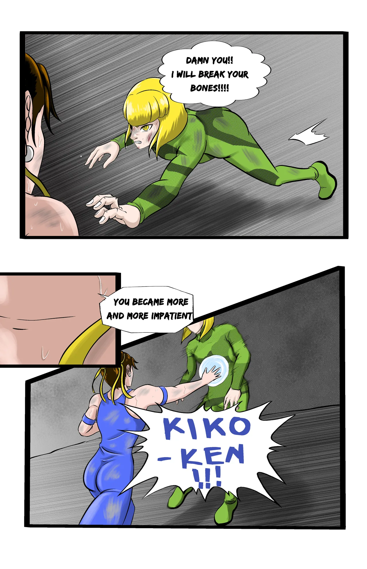 Infiltration page 142 featuring chun-li - kunoichi ryona hentai manga - read online free