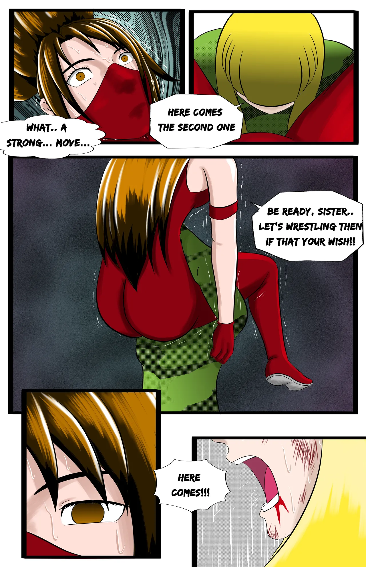 Infiltration page 54 featuring chun-li - kunoichi ryona hentai manga - read online free