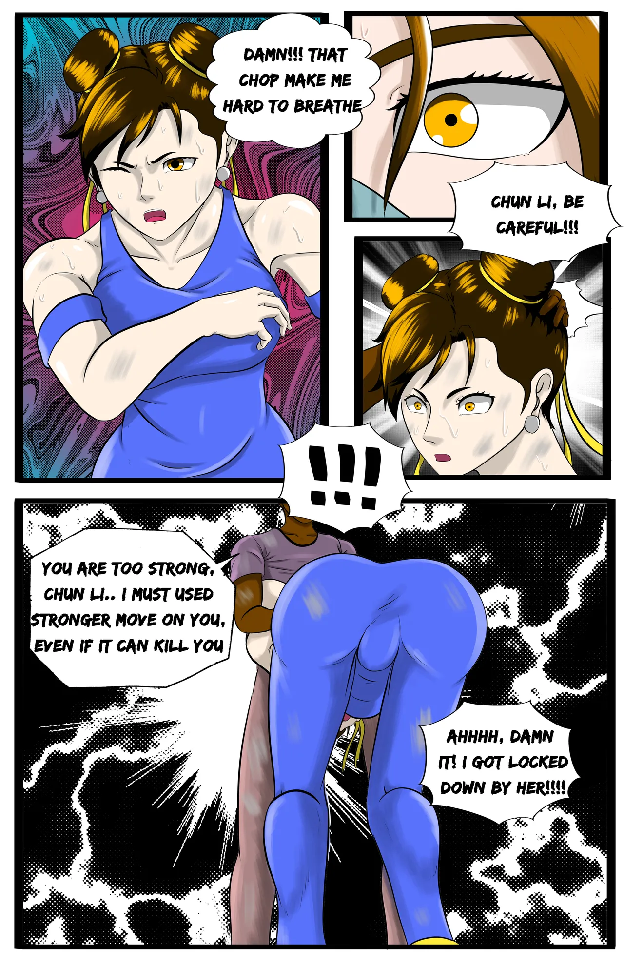 Infiltration page 68 featuring chun-li - kunoichi ryona hentai manga - read online free