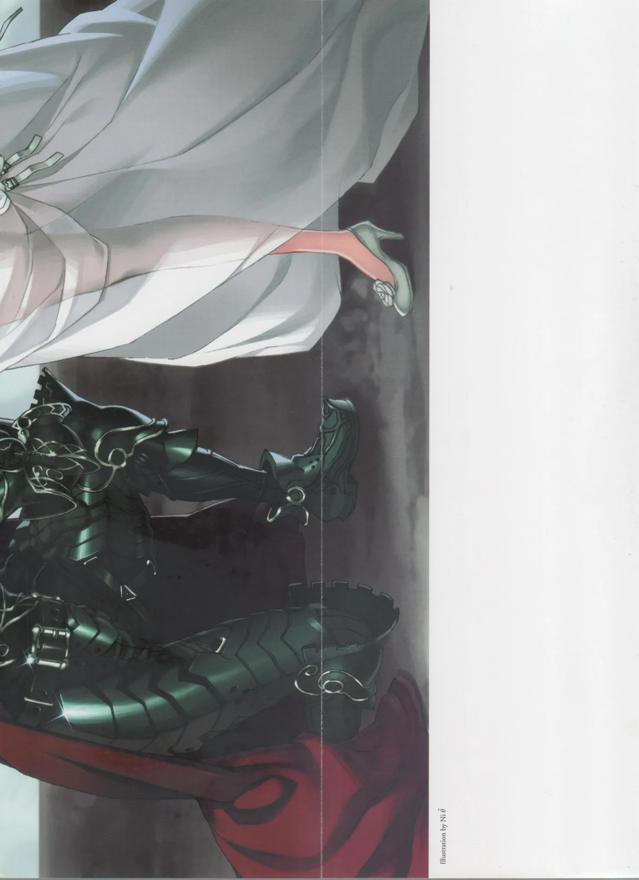 Hyakka Emaki: Jingai Makyo Official Guidebook page 146 - mosaic censorship artbook hentai manga - read online free