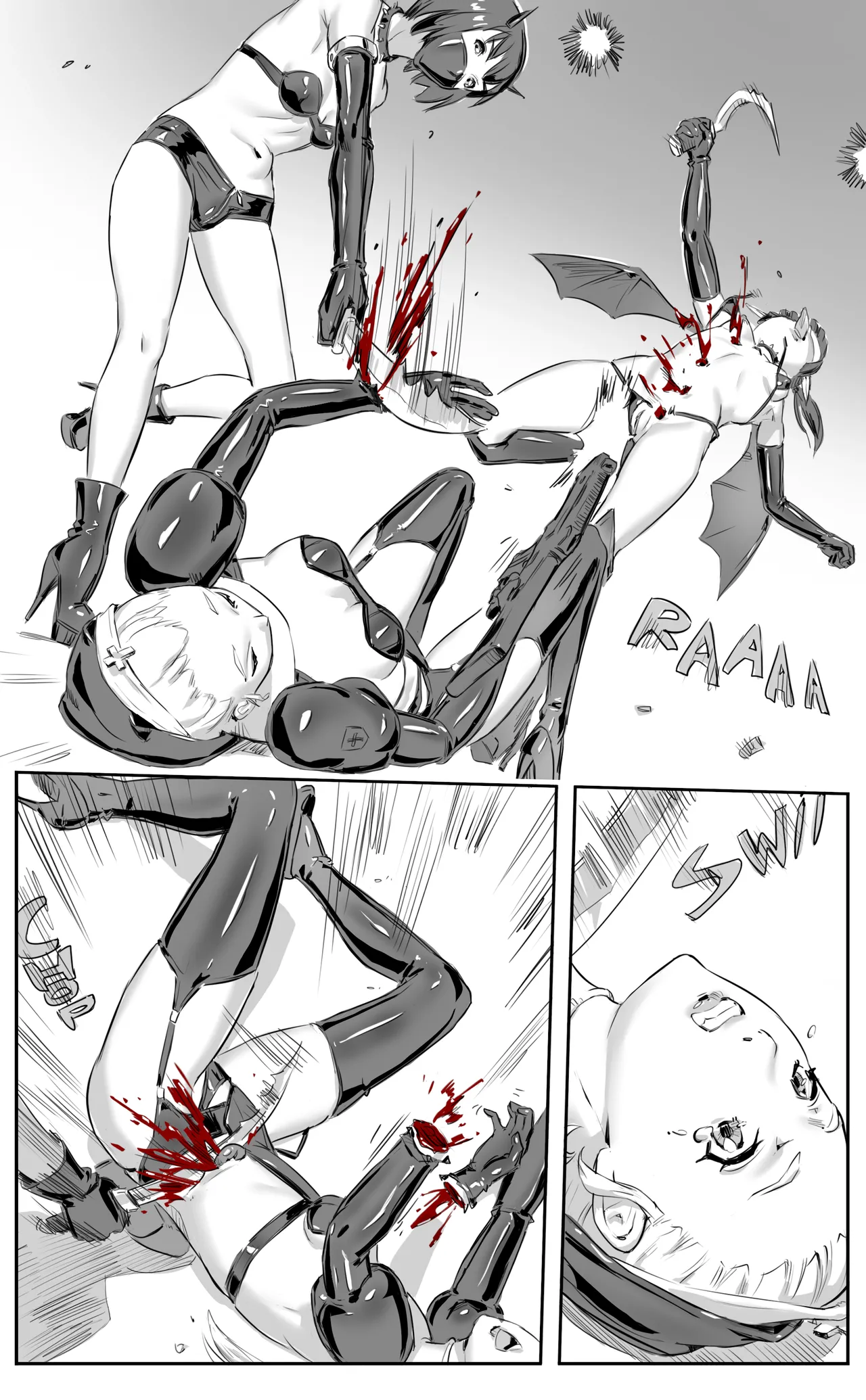 Nuns vs Demons page 221 - nakadashi uncensored hentai manga - read online free