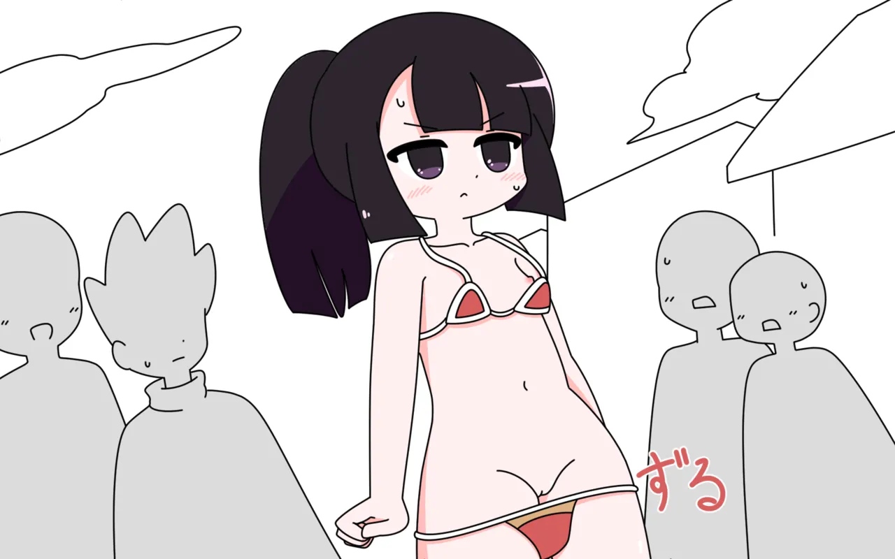 Soubi ga Yuruyuru de Iroiro Maru Mie page 17 original parody - bikini exhibitionism hentai manga - read online free