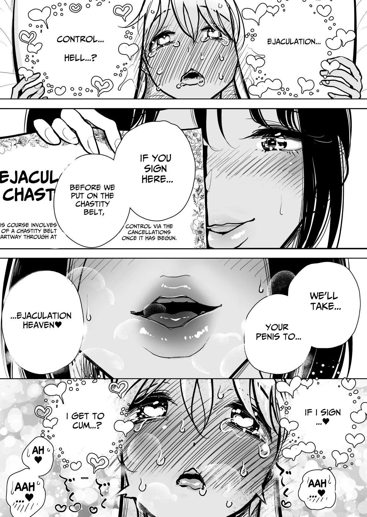 Masturbation Pleasure Hell Course Treatment Contract Shuin Kairaku Jigoku Kosu Sejutsu Dōisho page 43 original parody - handjob bdsm hentai manga - read online free