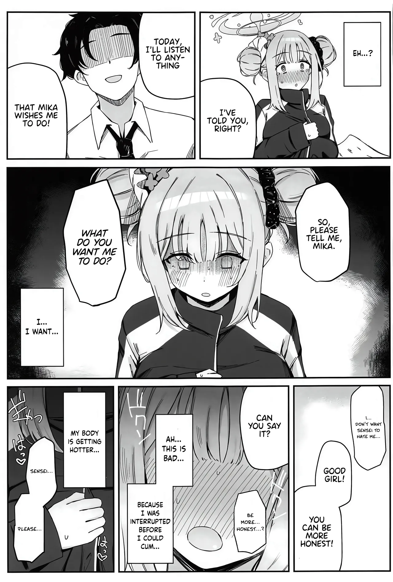 Seinaru Sono ni wa Bonyuu ga Saku | A Fertile Bosom Blooms in this Holy Garden page 10 featuring sensei blue archive parody - sole female sole male hentai manga - read online free