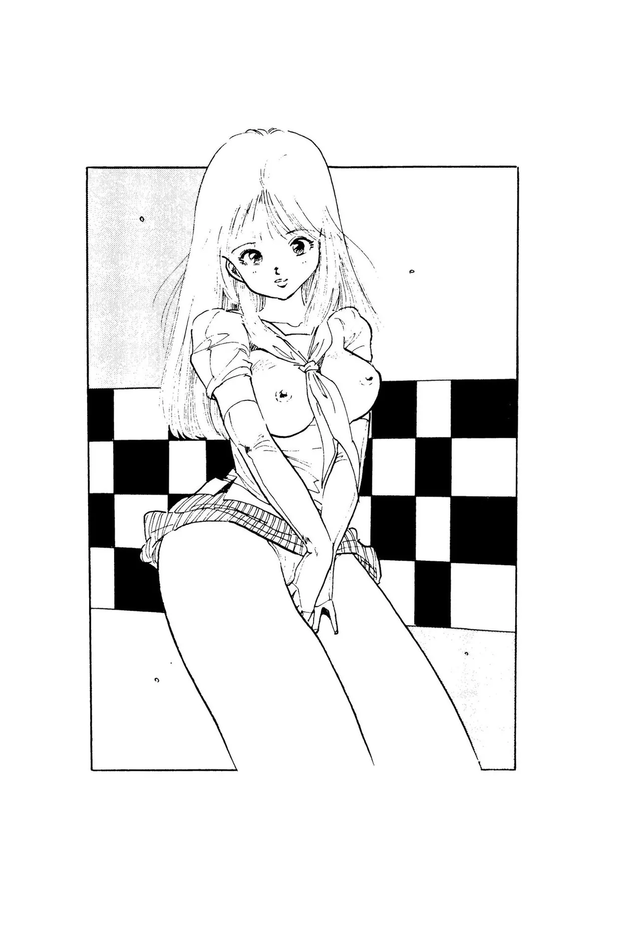 Bishoujo Paradise page 90 - full censorship schoolgirl uniform hentai manga - read online free