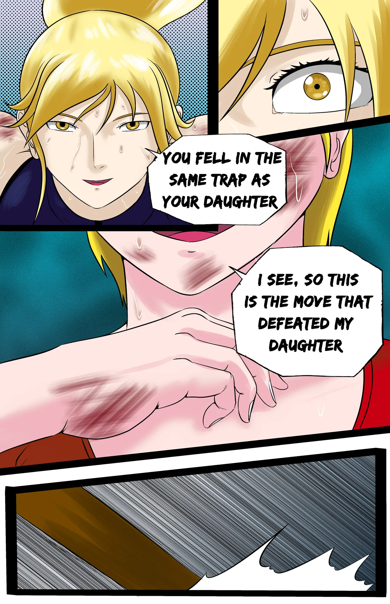 Revenge page 115 featuring jun kazama virtua fighter parody - ryona full color hentai manga - read online free