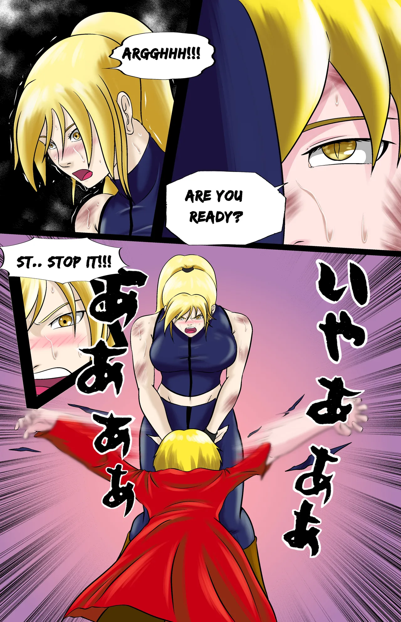 Revenge page 117 featuring chun-li street fighter parody - full color ryona hentai manga - read online free