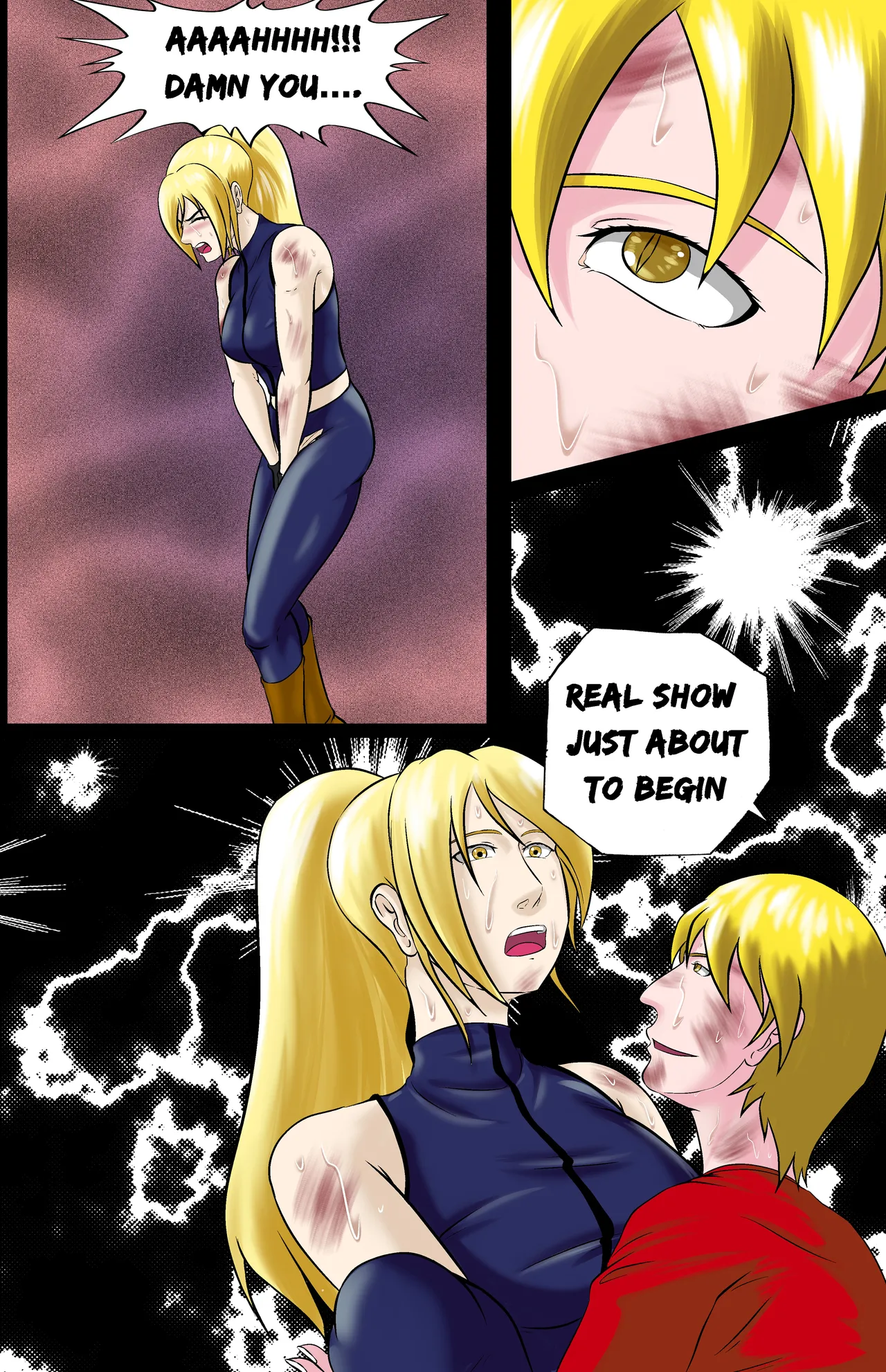 Revenge page 118 featuring chun-li street fighter parody - full color ryona hentai manga - read online free