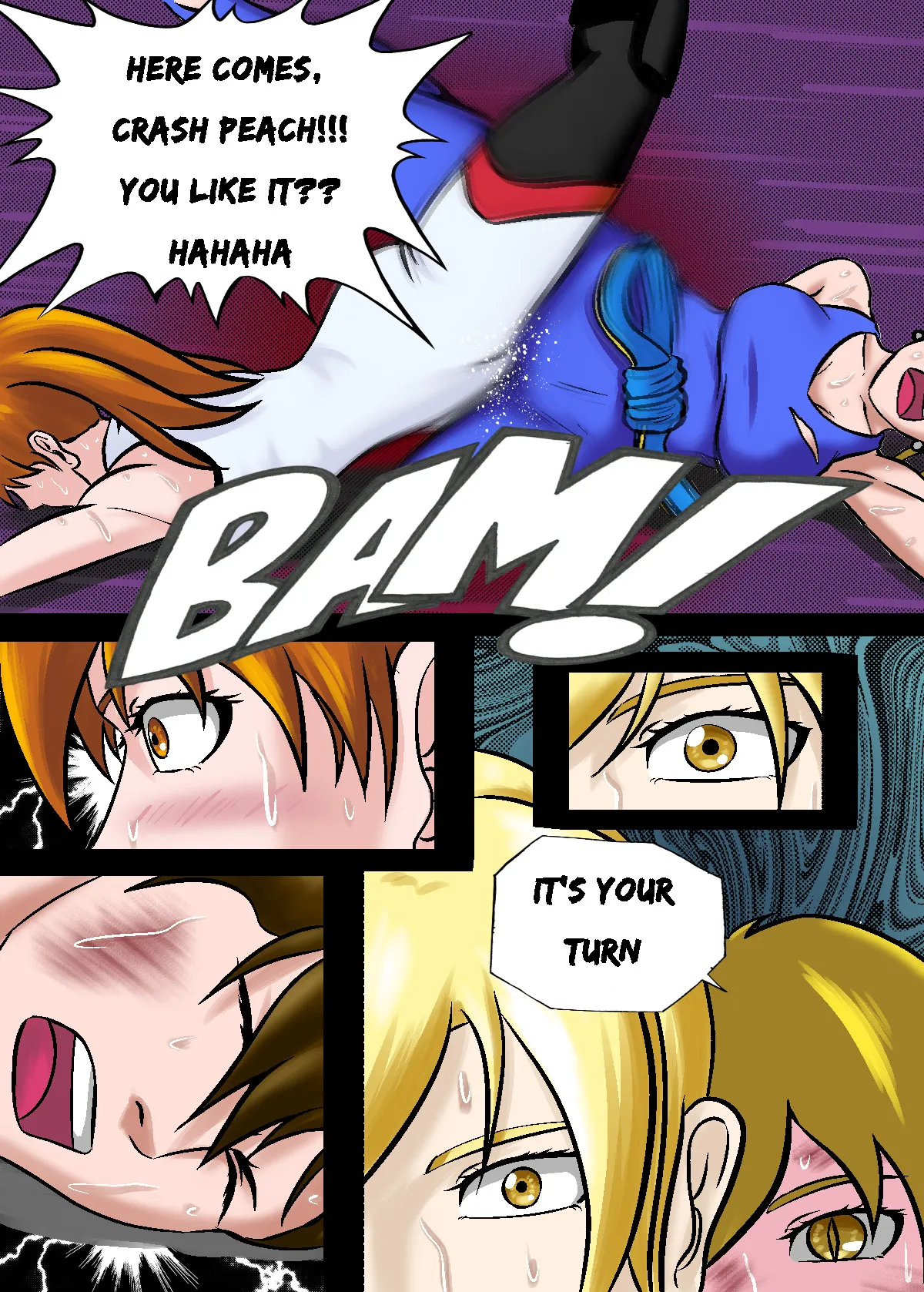 Revenge page 130 featuring chun-li street fighter parody - full color ryona hentai manga - read online free