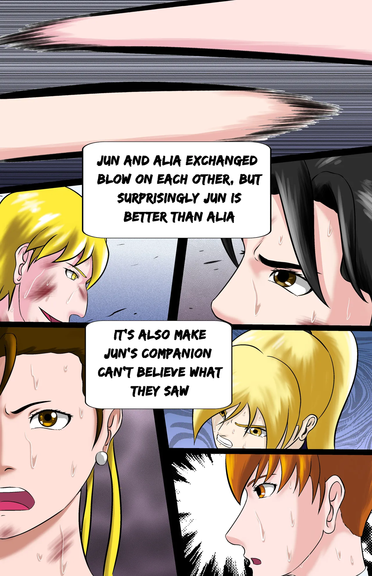 Revenge page 135 featuring chun-li street fighter parody - full color ryona hentai manga - read online free