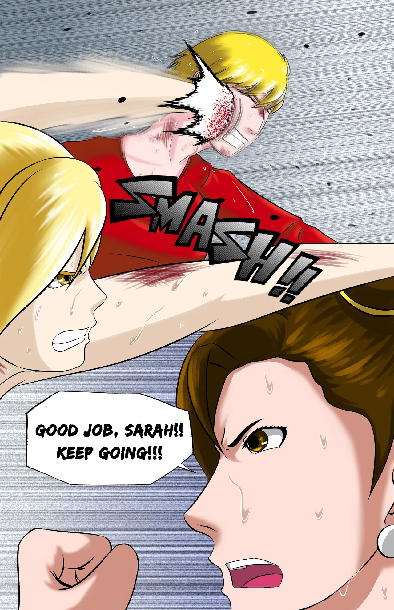 Revenge page 148 featuring chun-li street fighter parody - full color ryona hentai manga - read online free