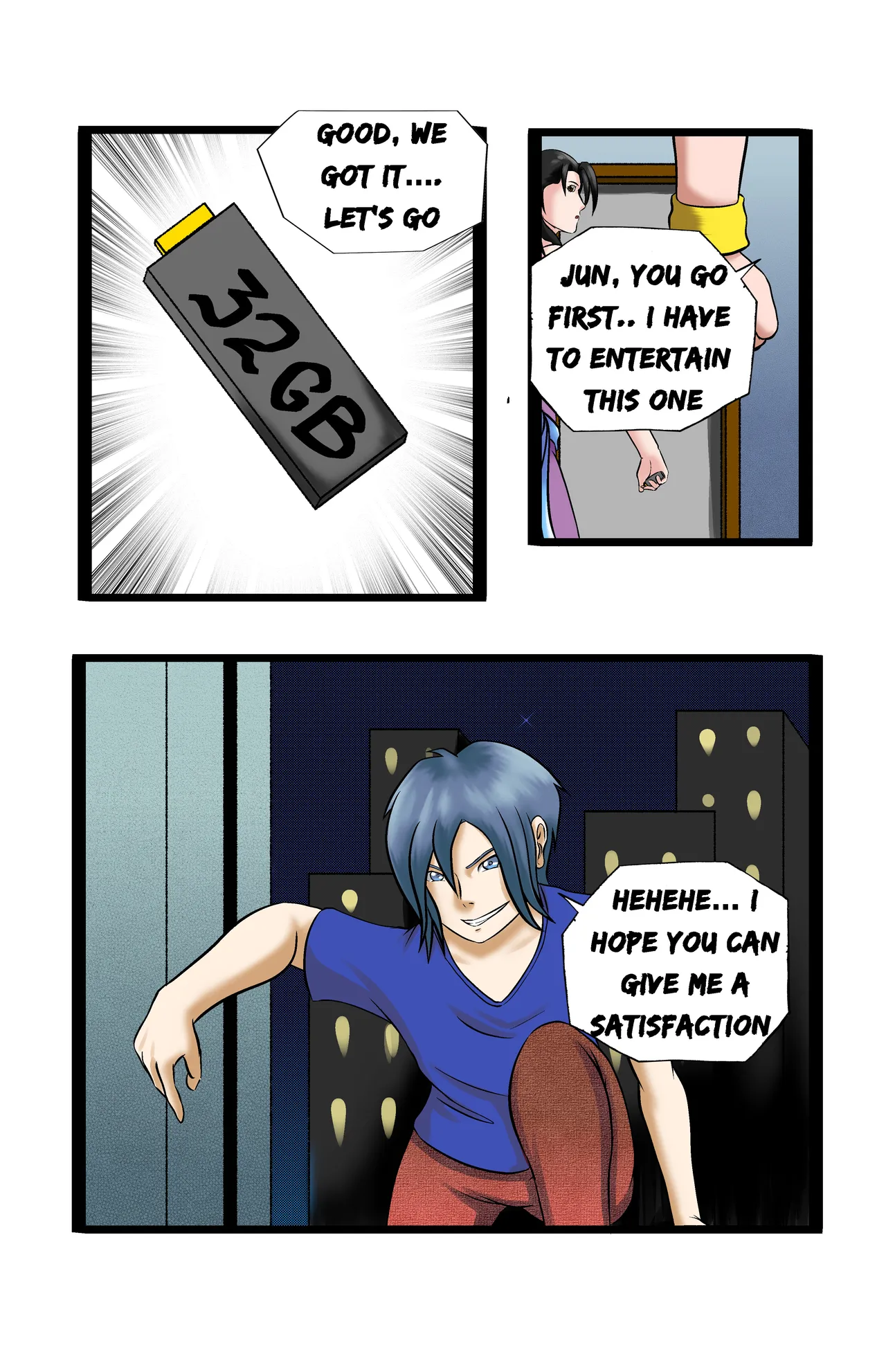 Revenge page 15 featuring chun-li virtua fighter parody - full color ryona hentai manga - read online free