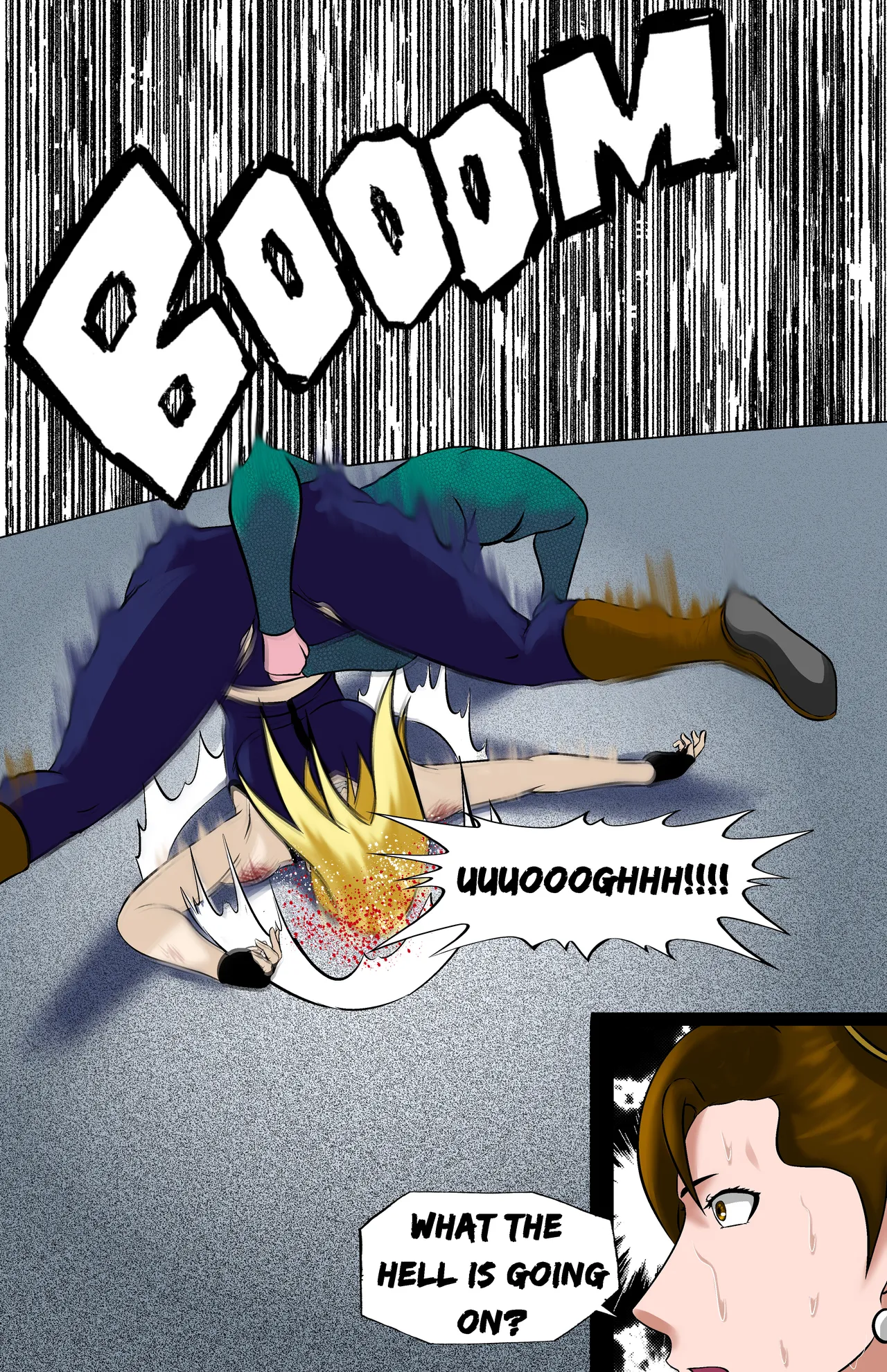 Revenge page 150 featuring jun kazama virtua fighter parody - ryona full color hentai manga - read online free
