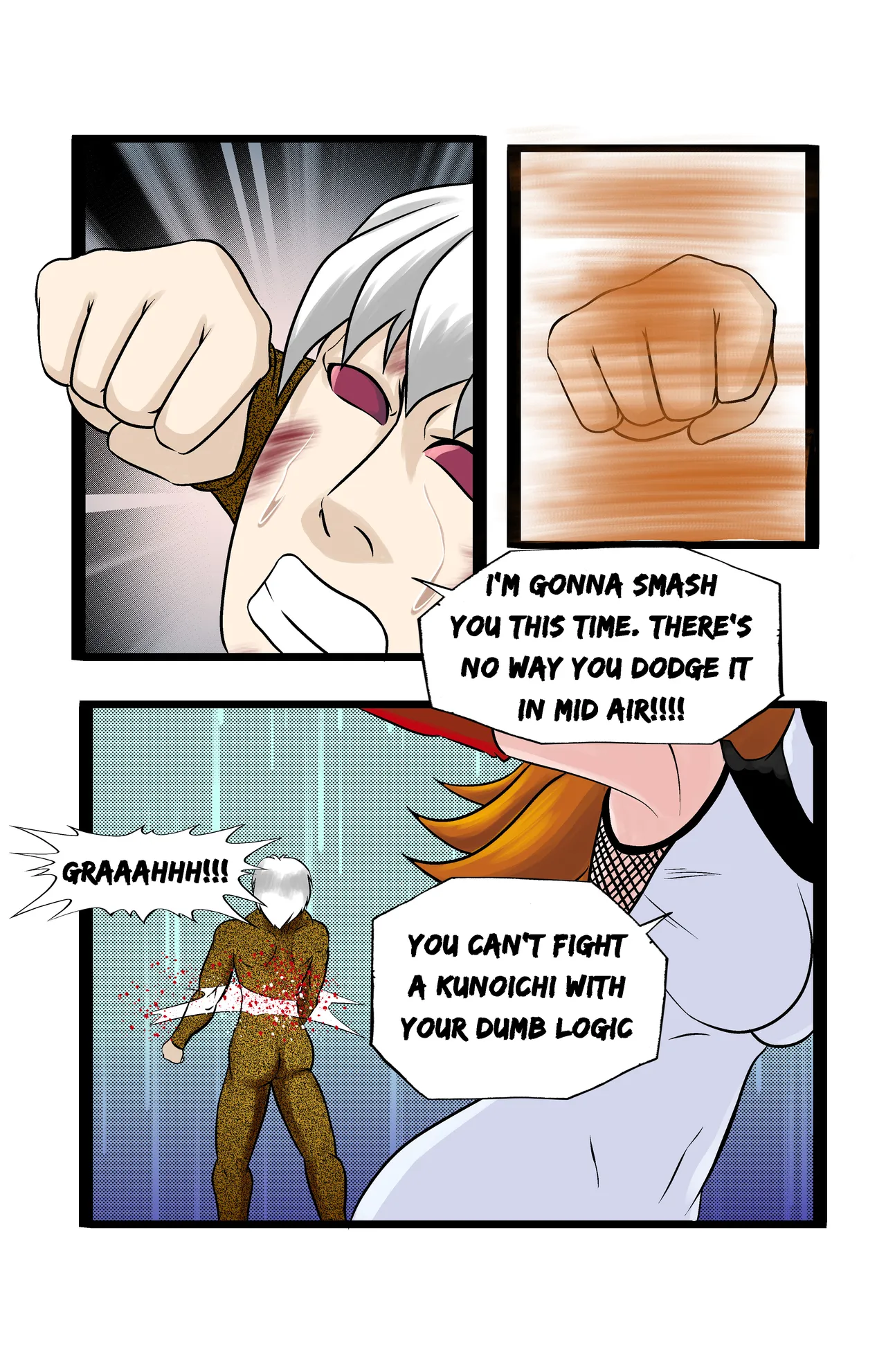 Revenge page 26 featuring jun kazama virtua fighter parody - ryona full color hentai manga - read online free