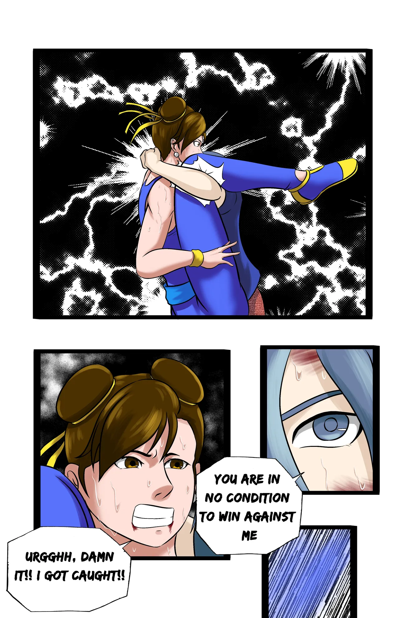 Revenge page 54 featuring jun kazama virtua fighter parody - ryona full color hentai manga - read online free