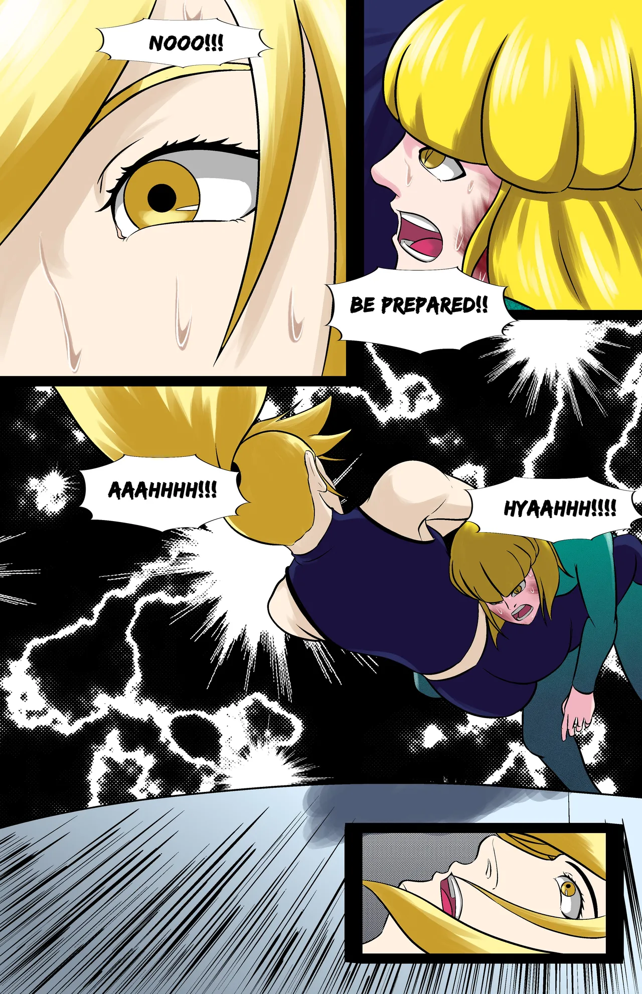 Revenge page 74 featuring jun kazama virtua fighter parody - ryona full color hentai manga - read online free