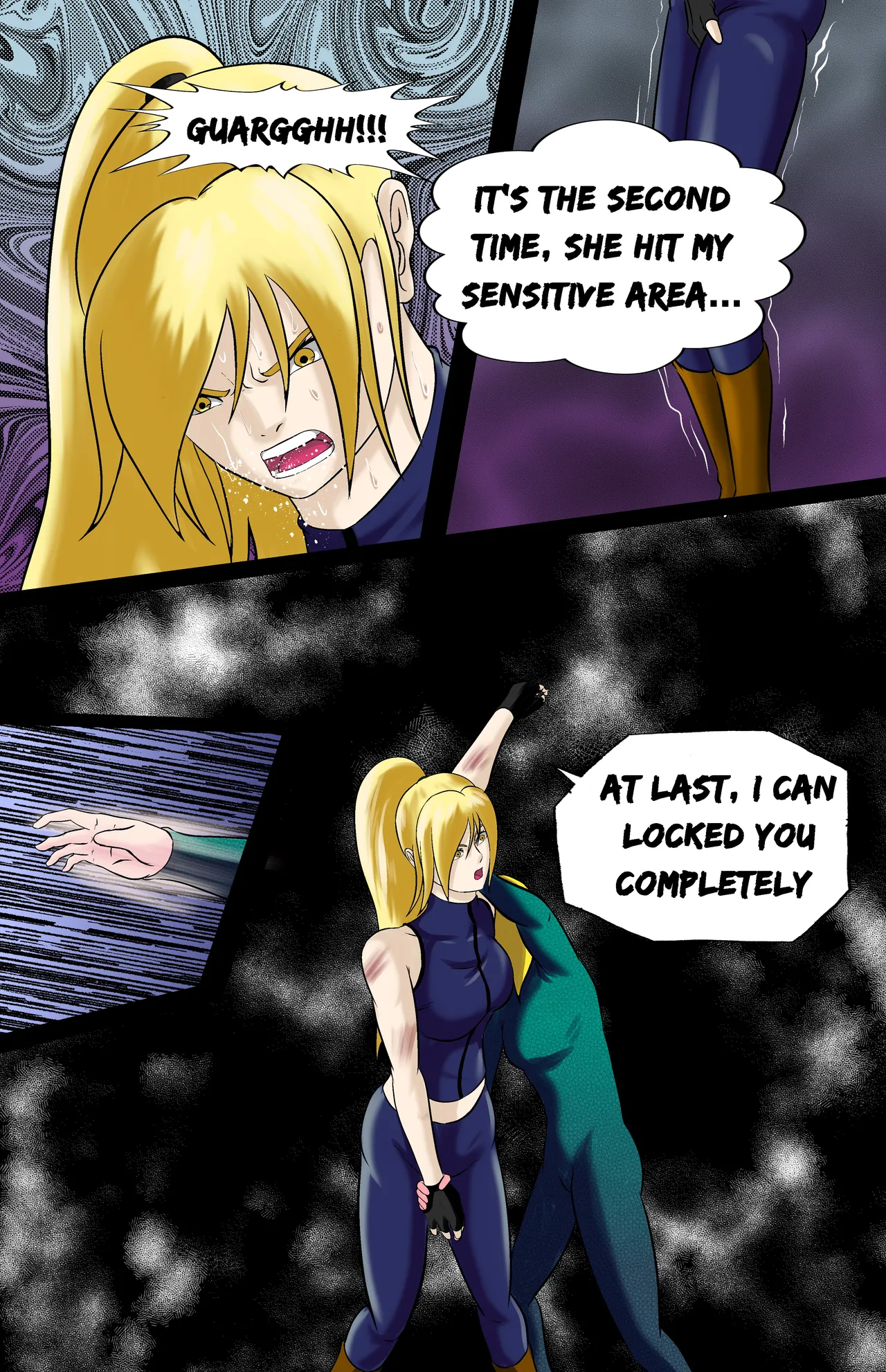 Revenge page 88 featuring jun kazama virtua fighter parody - ryona full color hentai manga - read online free
