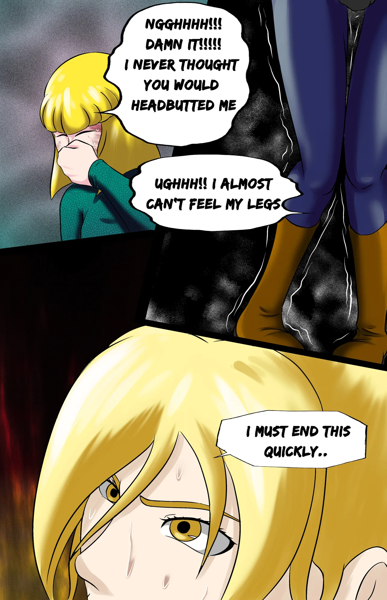 Revenge page 95 featuring jun kazama virtua fighter parody - ryona full color hentai manga - read online free