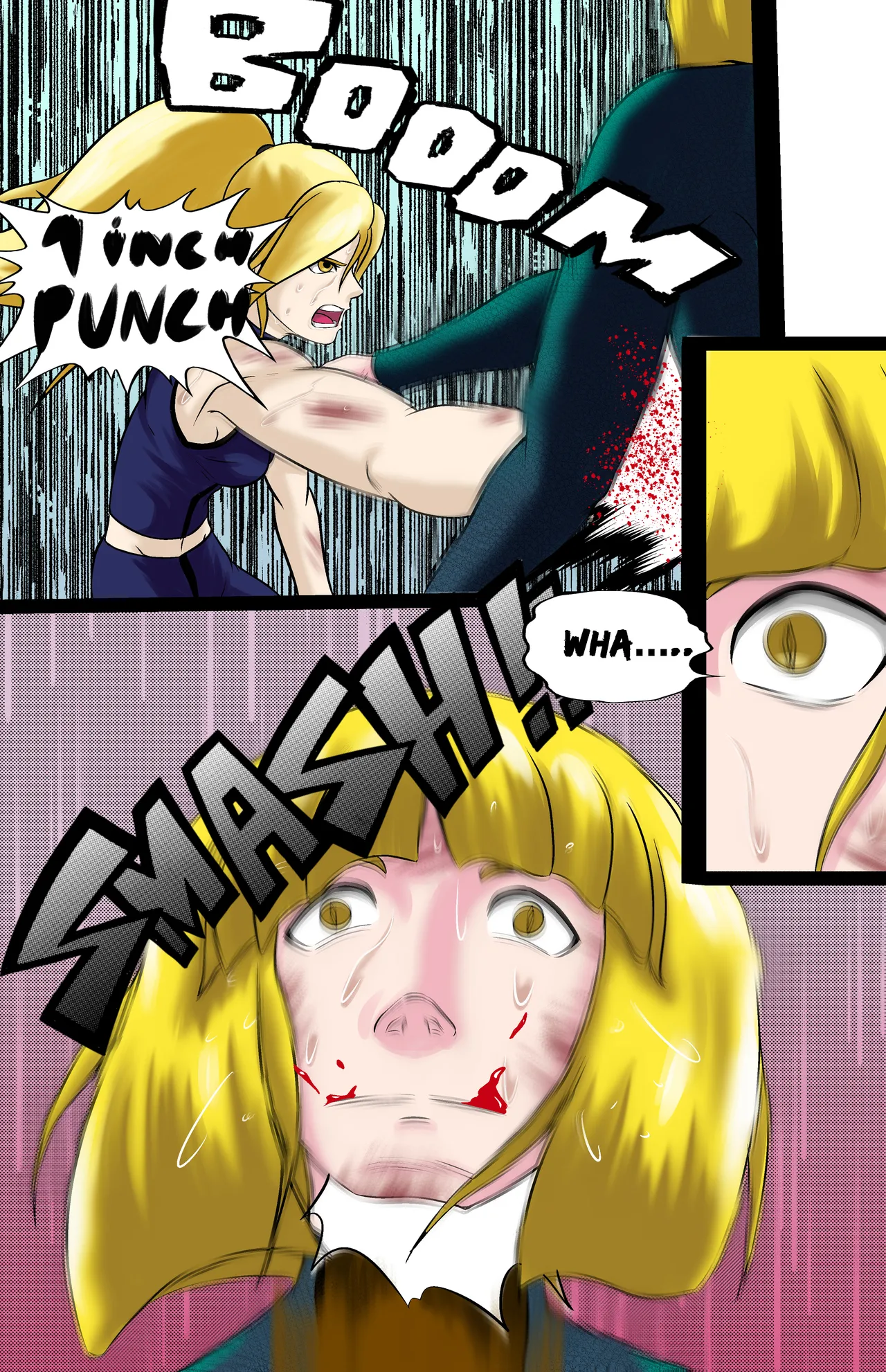 Revenge page 97 featuring jun kazama dead or alive parody - ryona full color hentai manga - read online free
