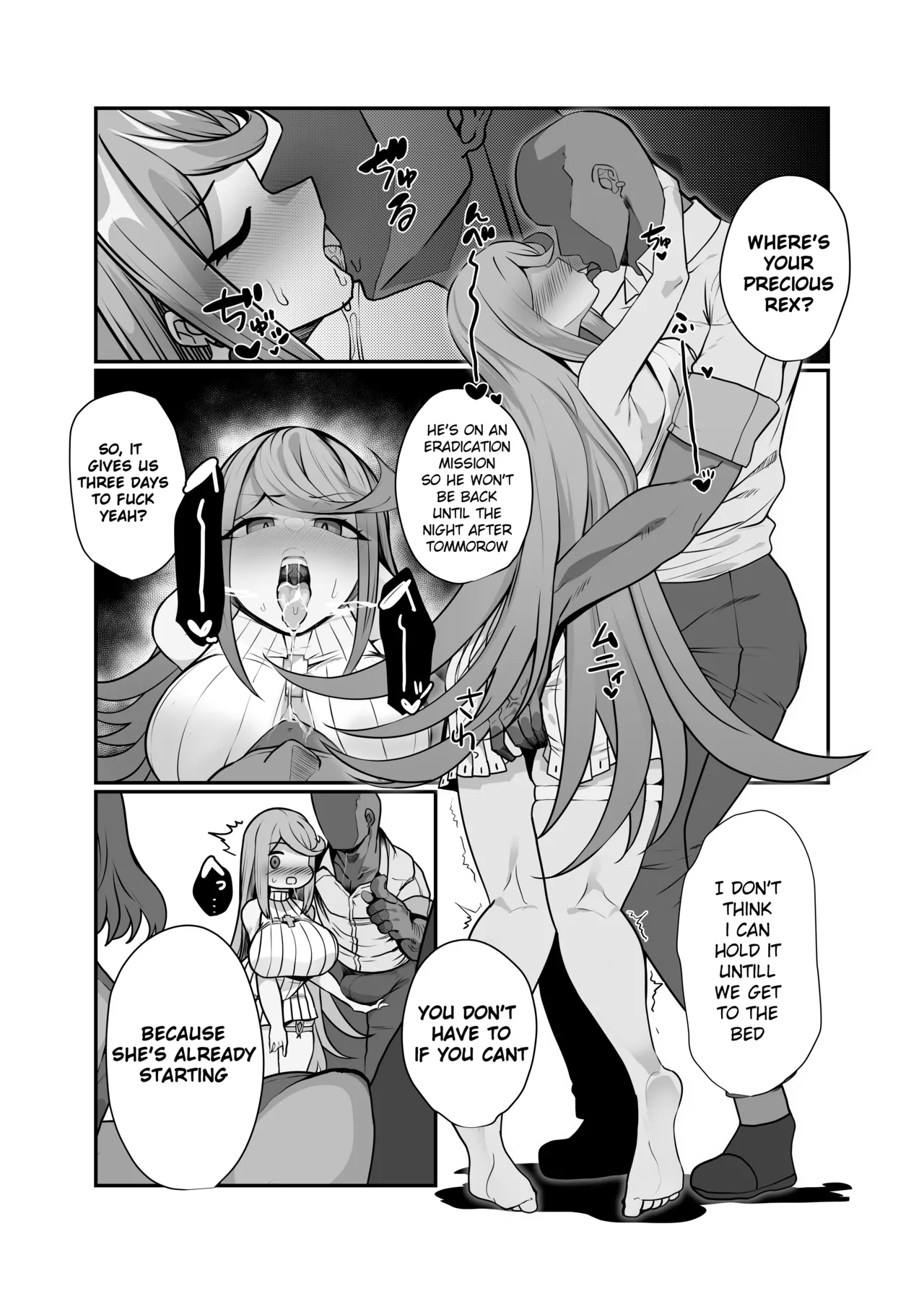 Page 4 of [Torokiboshi (Asagi Hiro)] Hai, Kowarete.. | Broken, Completely (Xenoblade Chronicles 2) [English]