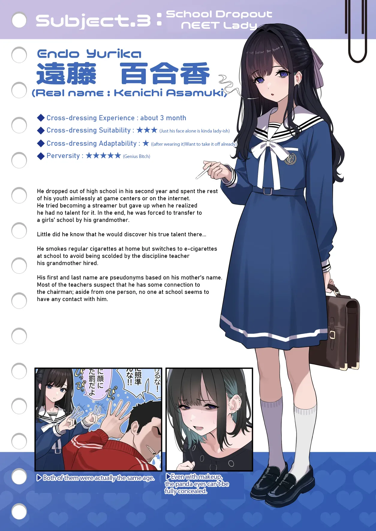 [Oden Ohgan (TuriSasu)] Tsuiteru Mesu ~Otokonoko Report~ | Bitches With Dicks~Otokonoko Report~ [English] [Mk45 Translation] [Digital] page 9 original parody - full color mosaic censorship hentai manga - read online free