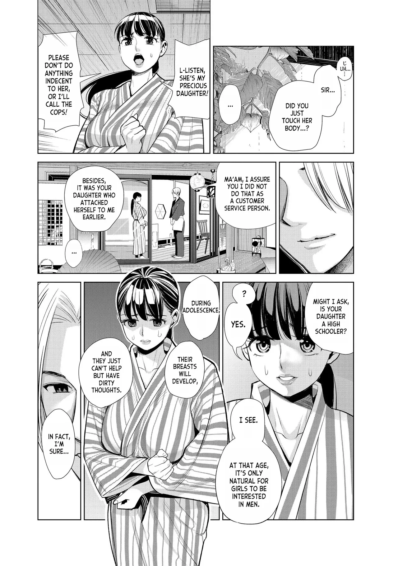 Nakayoku no Yu e Youkoso ch.1-3 page 10 original parody - rough translation cunnilingus hentai manga - read online free