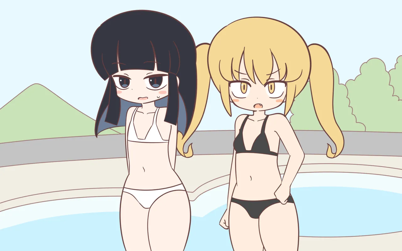 Mizugi ga Tokeru Dokkiri page 79 original parody - bikini females only hentai manga - read online free