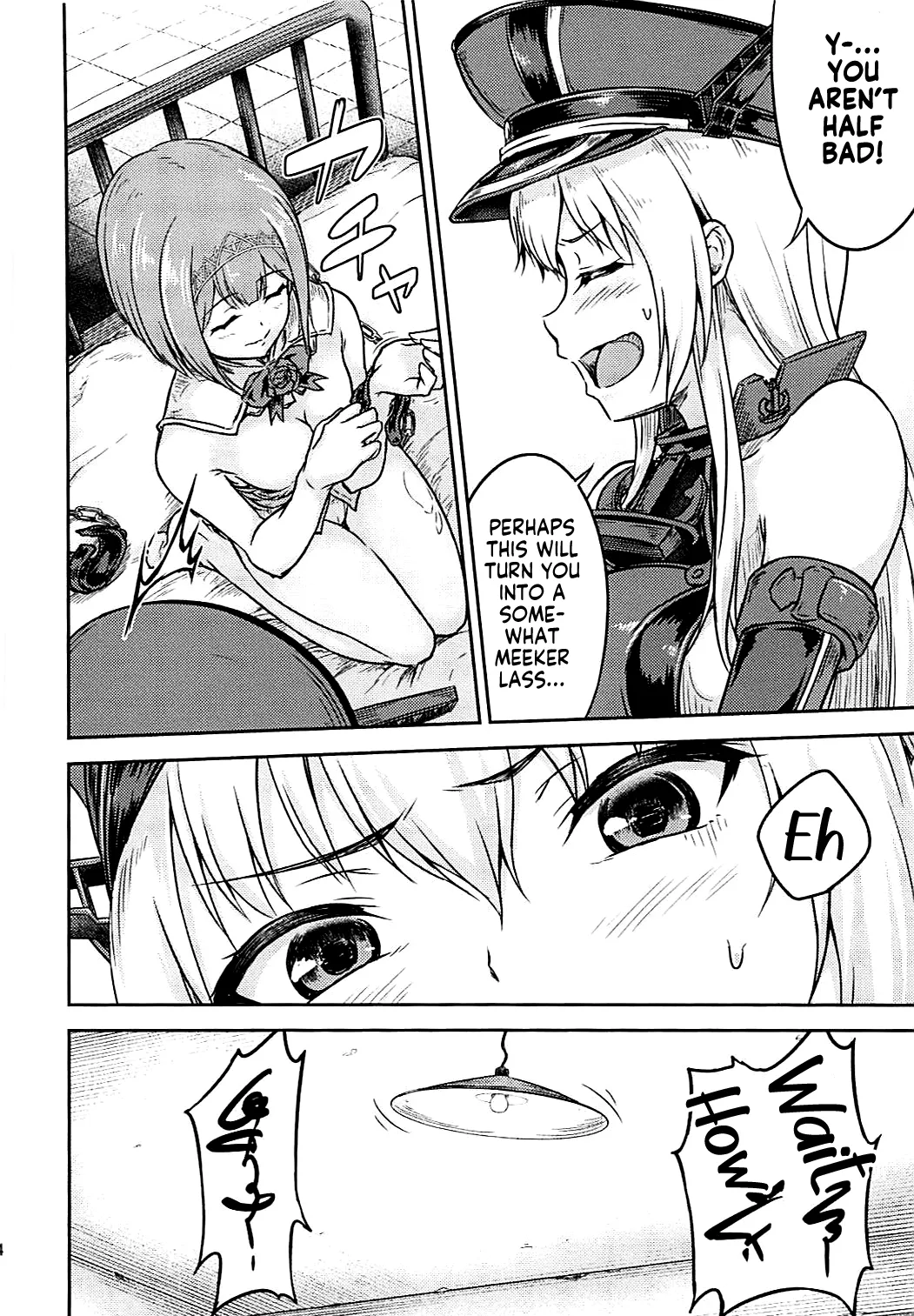 Bismarck Revenge!! page 13 featuring bismarck kantai collection parody - sole male pantyhose hentai manga - read online free
