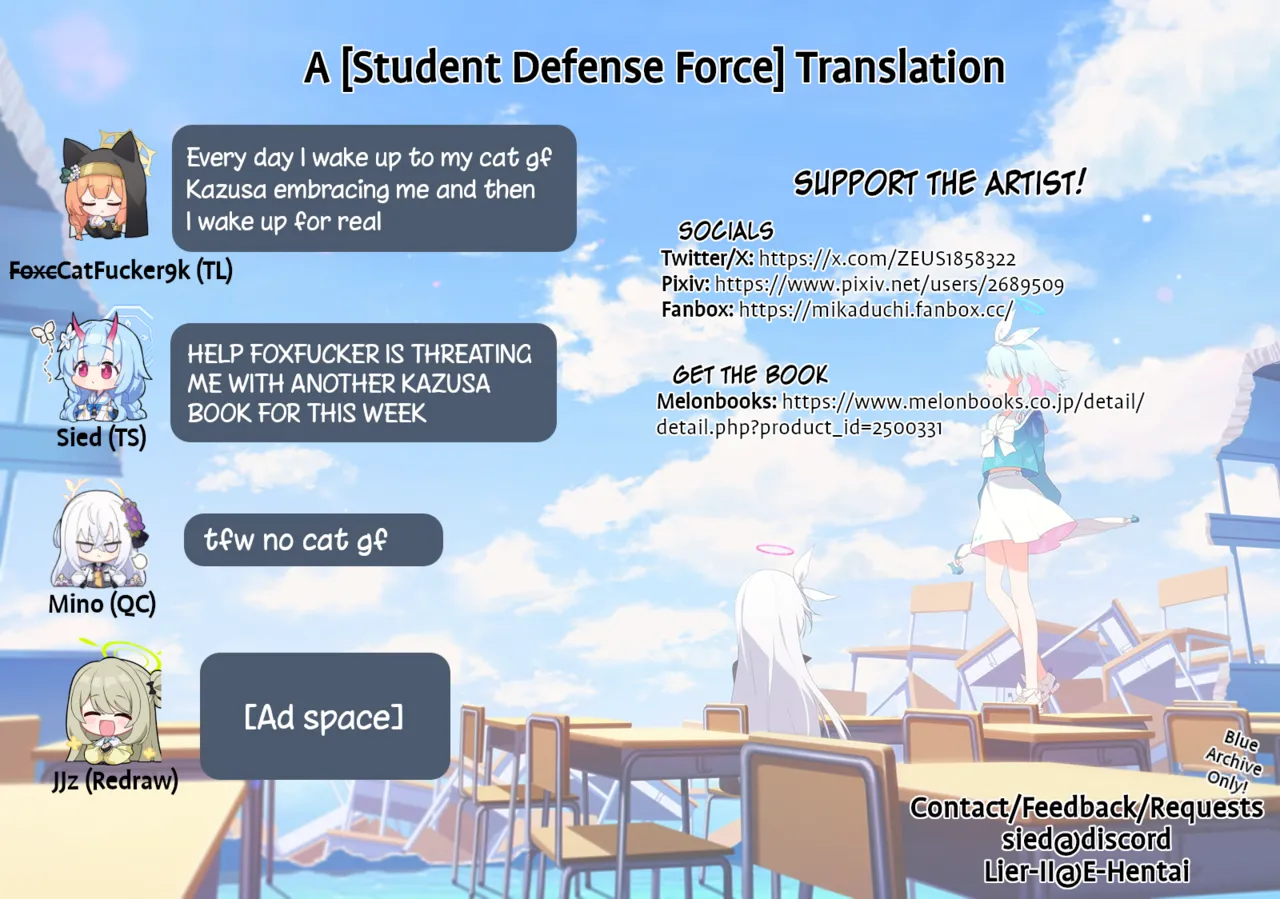 Konya wa Kuroneko to. | A Night with a Black Cat. page 47 featuring kazusa kyouyama blue archive parody - sole female sole male hentai manga - read online free