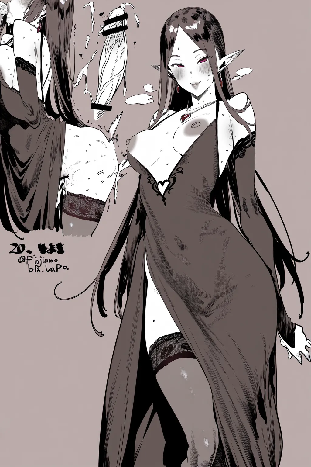 SUCCUBUS WORLD page 157 - nakadashi femdom hentai manga - read online free