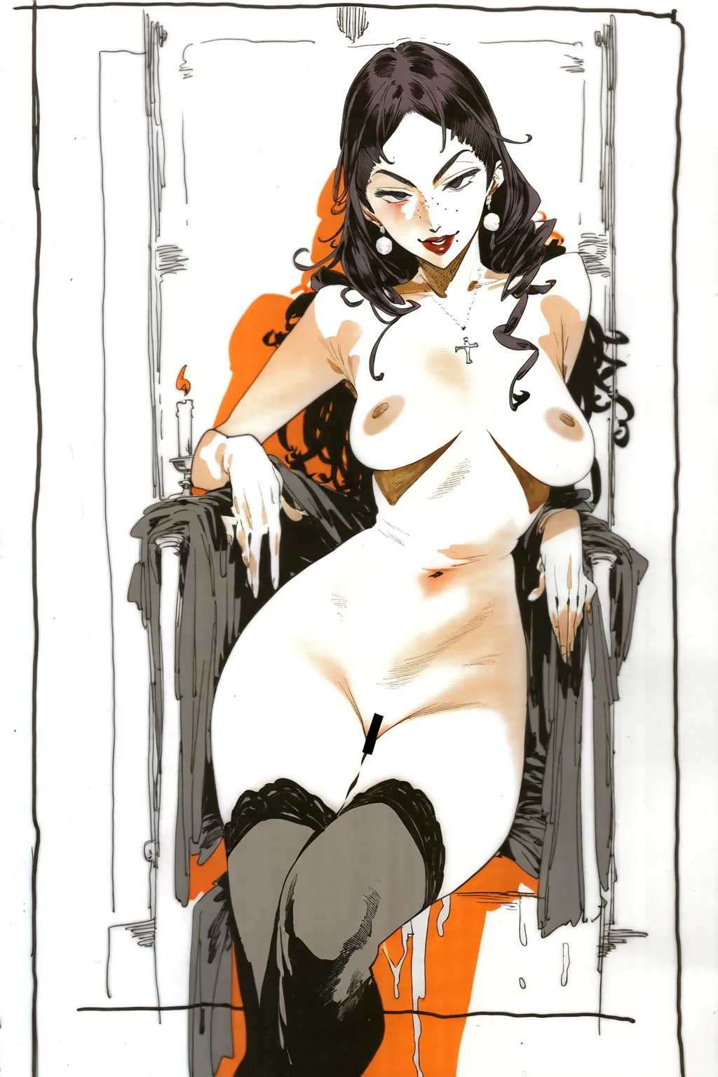 SUCCUBUS WORLD page 198 - nakadashi femdom hentai manga - read online free