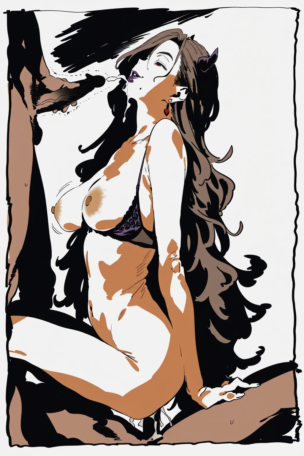 SUCCUBUS WORLD page 275 - nakadashi femdom hentai manga - read online free