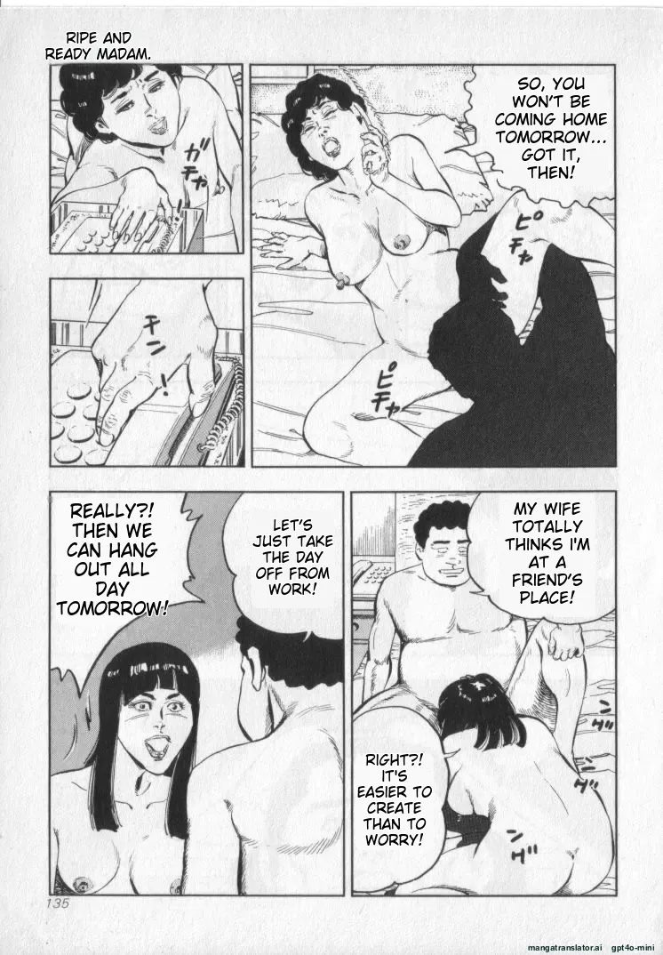 Kanjuku Fujin page 137 original parody - rough translation milf hentai manga - read online free