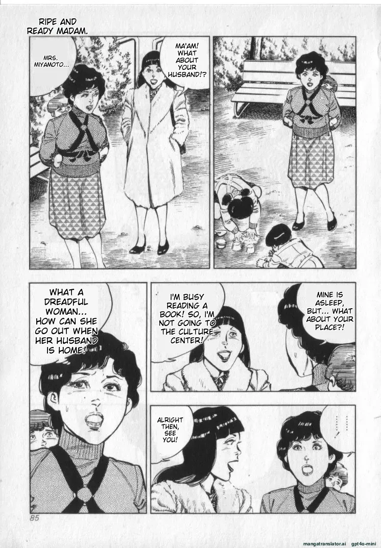 Kanjuku Fujin page 87 original parody - rough translation milf hentai manga - read online free