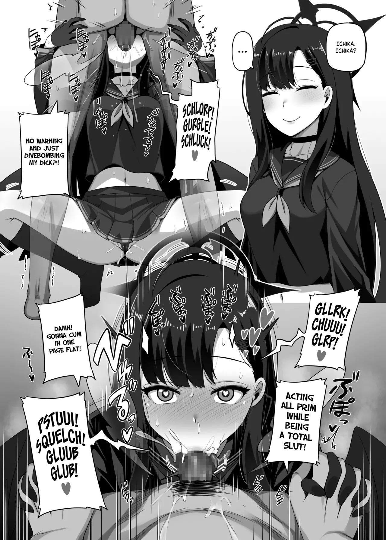 Shasei wa Seigi | Ejaculation is Justice page 17 featuring sensei blue archive parody - sole male gloves hentai manga - read online free