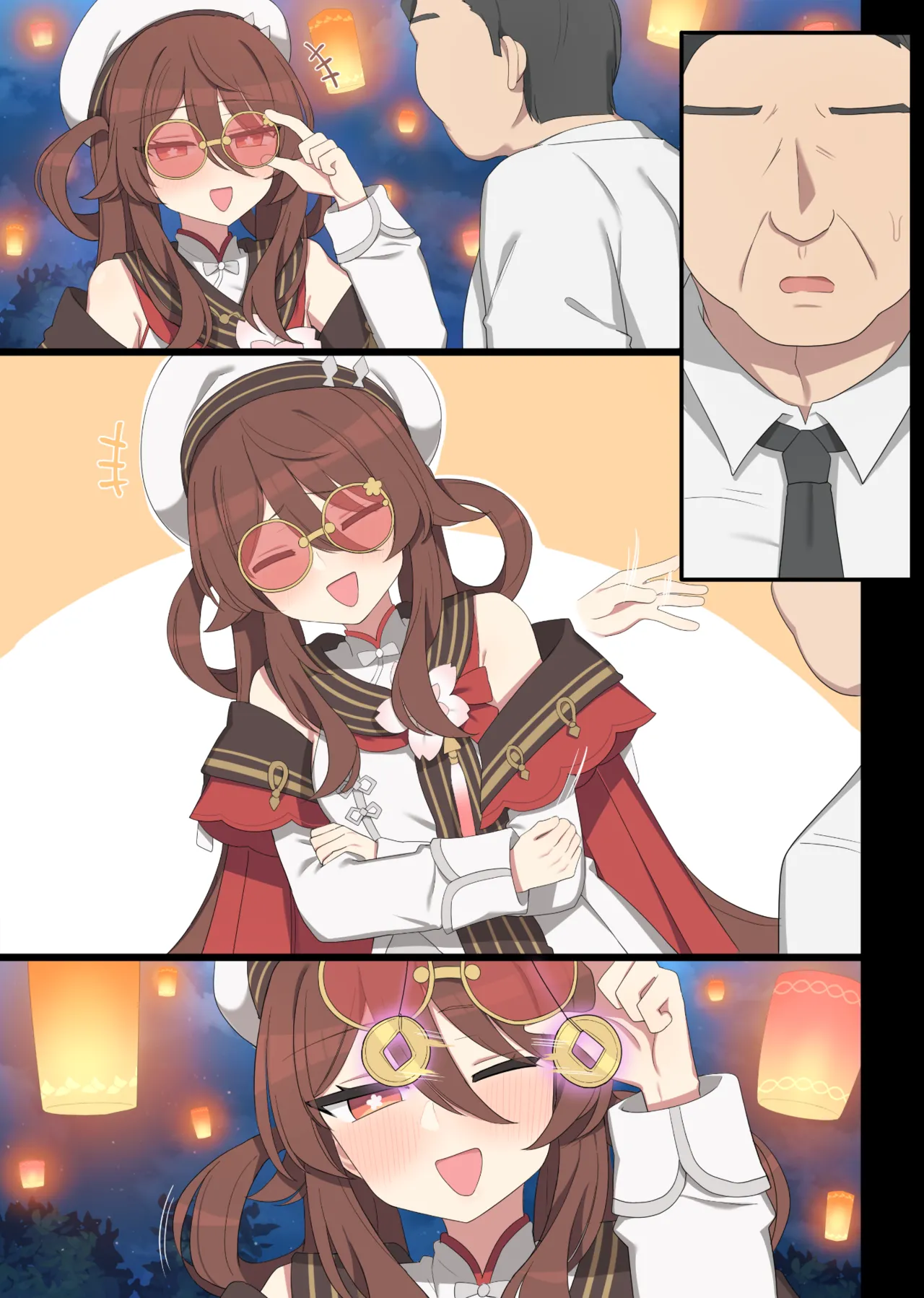 Lantern Rite hutao page 23 featuring hu tao genshin impact parody - sole female sole male hentai manga - read online free