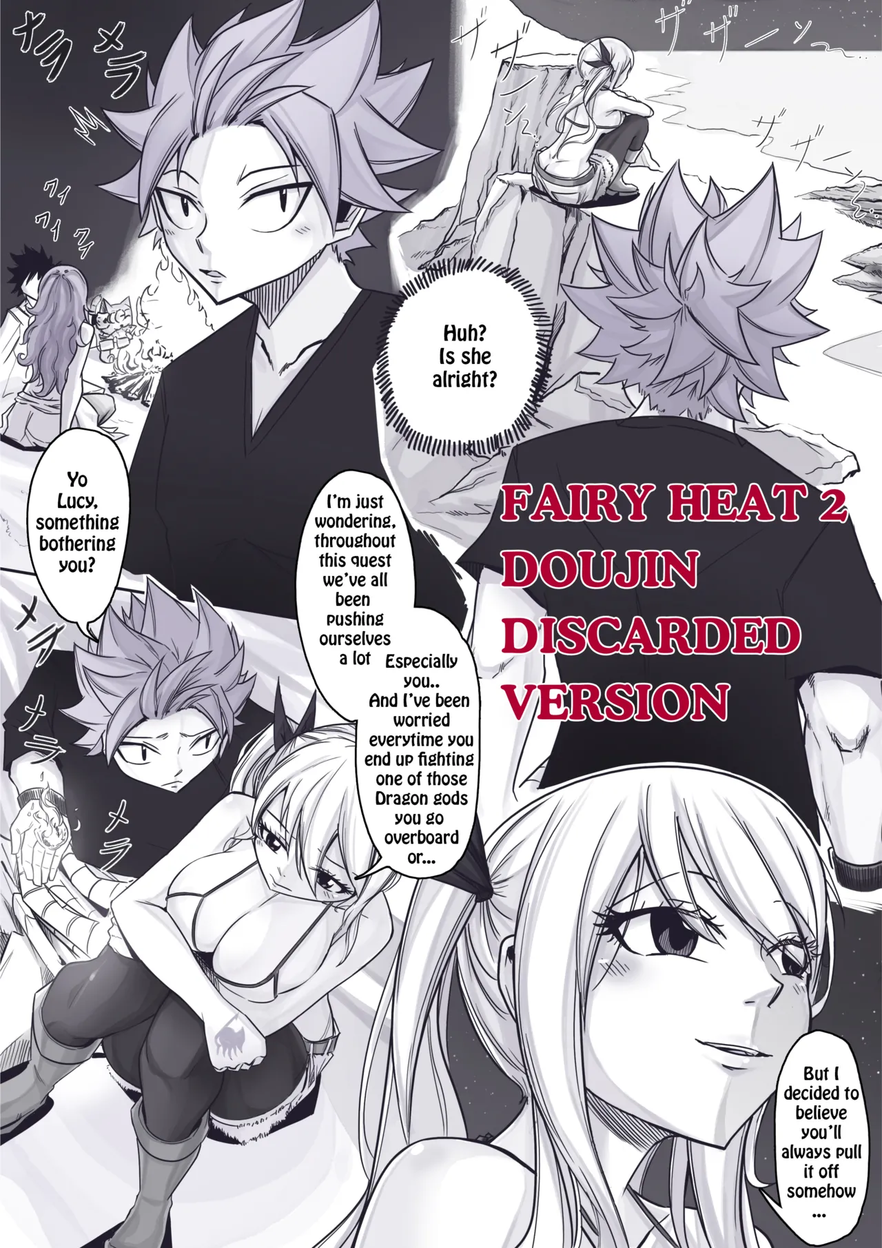 Fairy Heat 2 Doujin page 29 featuring lucy heartfilia fairy tail parody - sweating kissing hentai manga - read online free