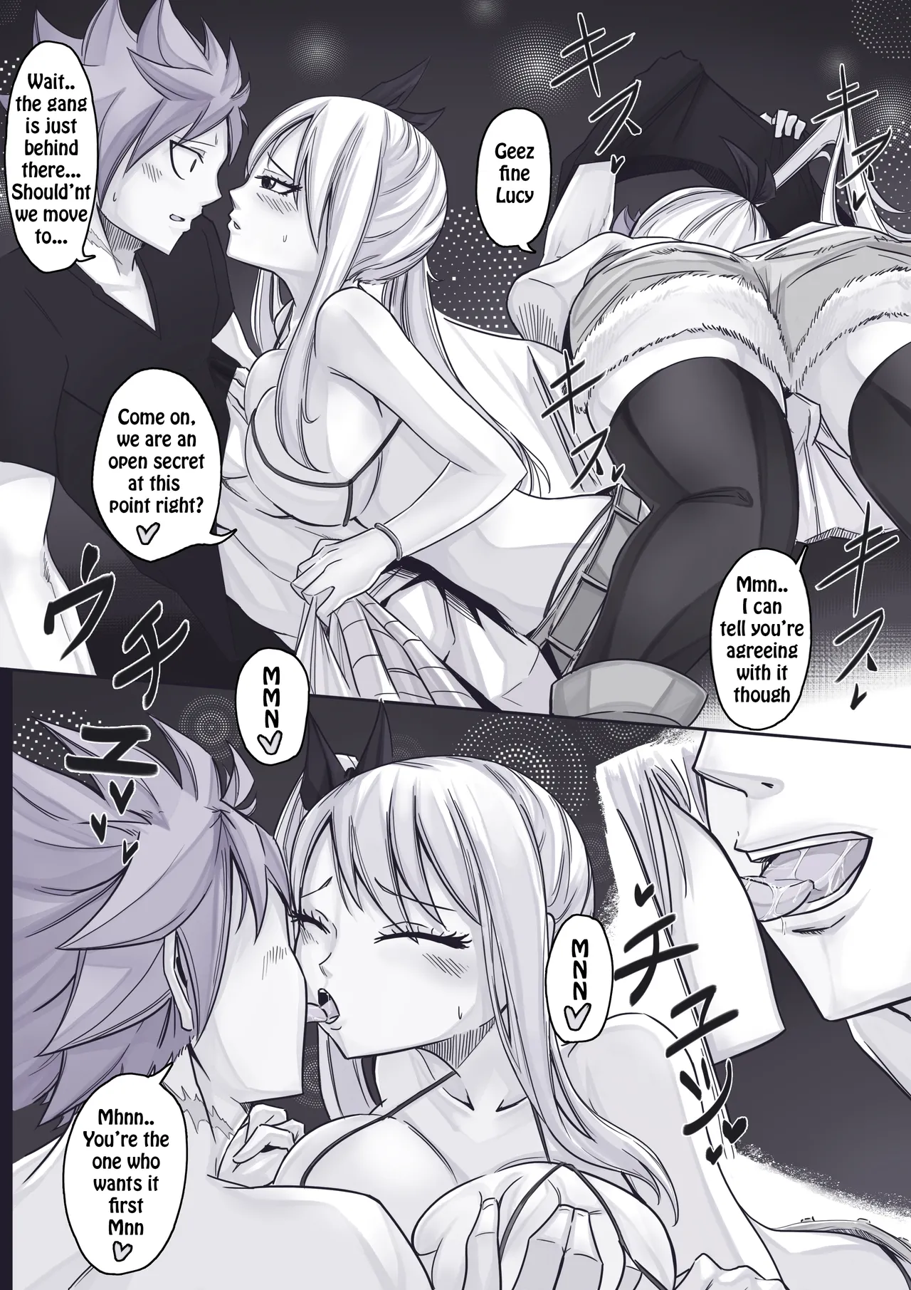 Fairy Heat 2 Doujin page 34 featuring natsu dragneel fairy tail parody - sole female sole male hentai manga - read online free