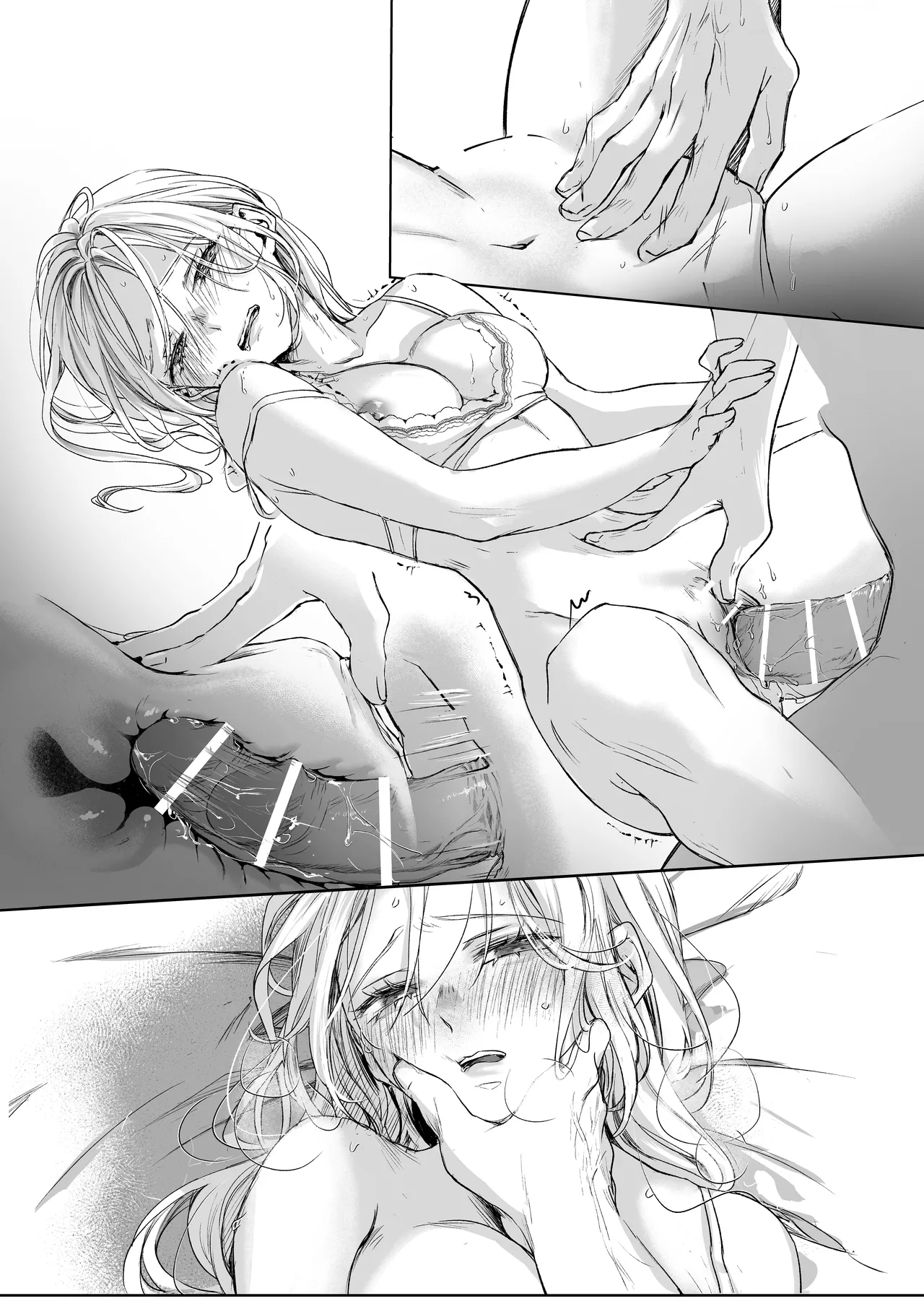 shinkan ga ×××na no wa uriko no seidesu page 82 original parody - kissing leg lock hentai manga - read online free