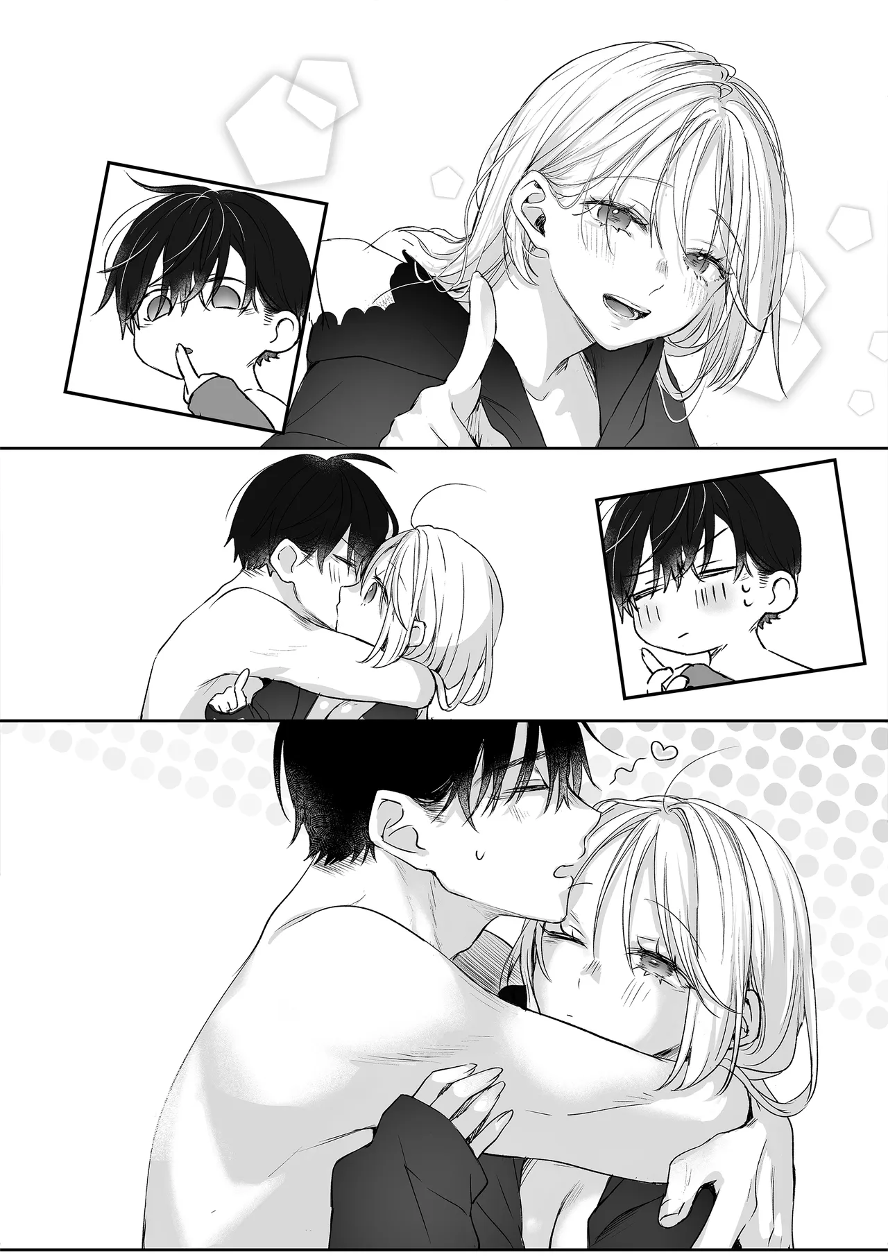 shinkan ga ×××na no wa uriko no seidesu page 88 original parody - kissing leg lock hentai manga - read online free