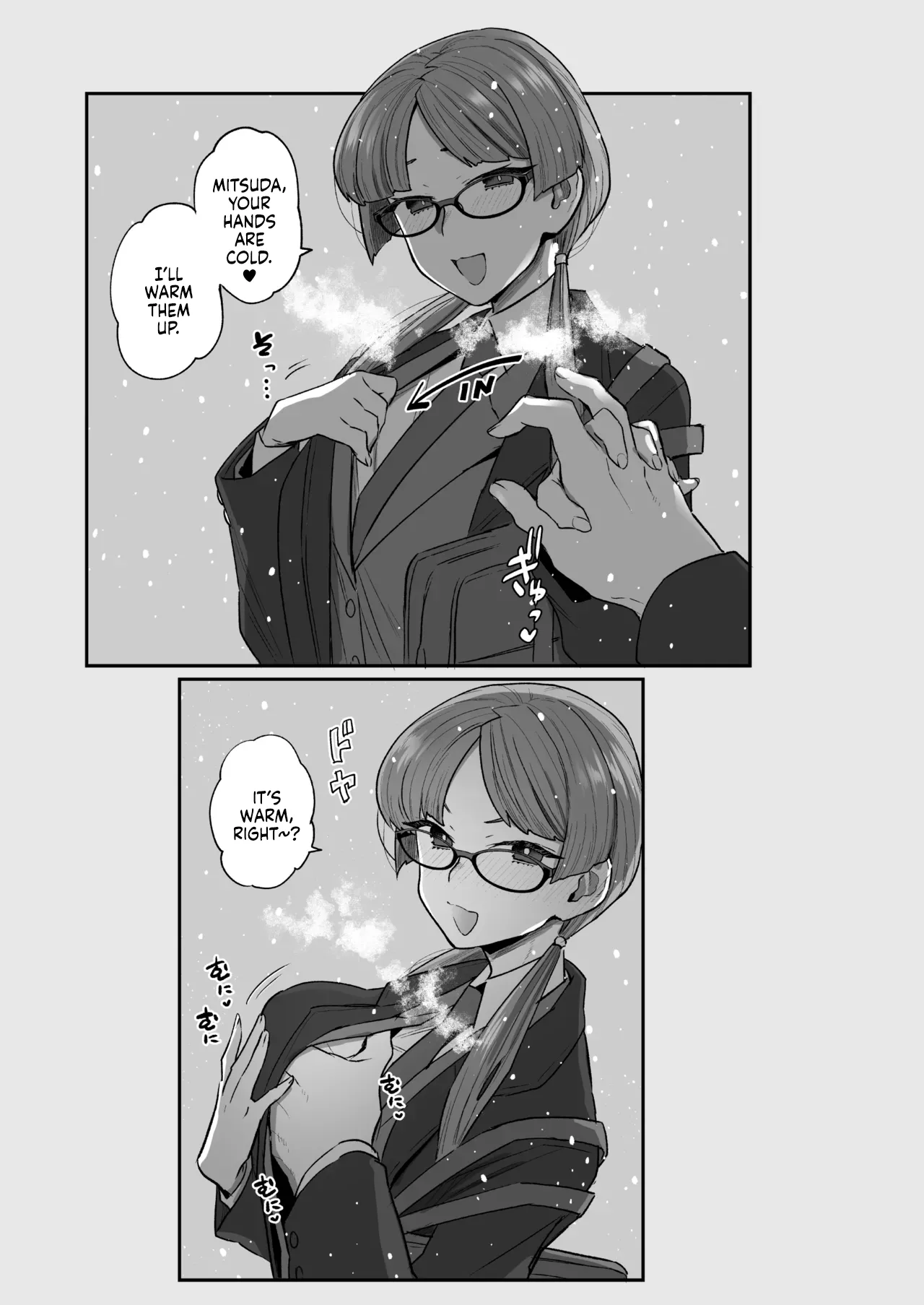 [Sayonara Hornet (Yoshiragi)] Iinchou to Mitsuda-kun Soushuuhen 1 + alpha | The Class President and Mitsuda-kun Compilation 1 + alpha [English] [rez_a] page 143 original parody - big breasts schoolboy uniform hentai manga - read online free