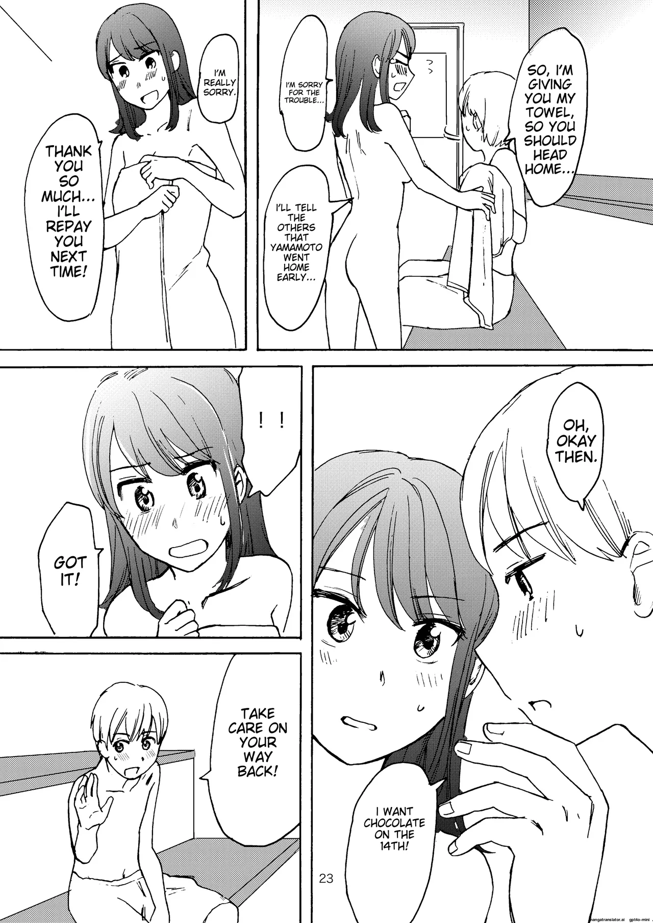 Ai no Onsen Pool | Love Hot Spring Pool page 21 original parody - hairy rough translation hentai manga - read online free