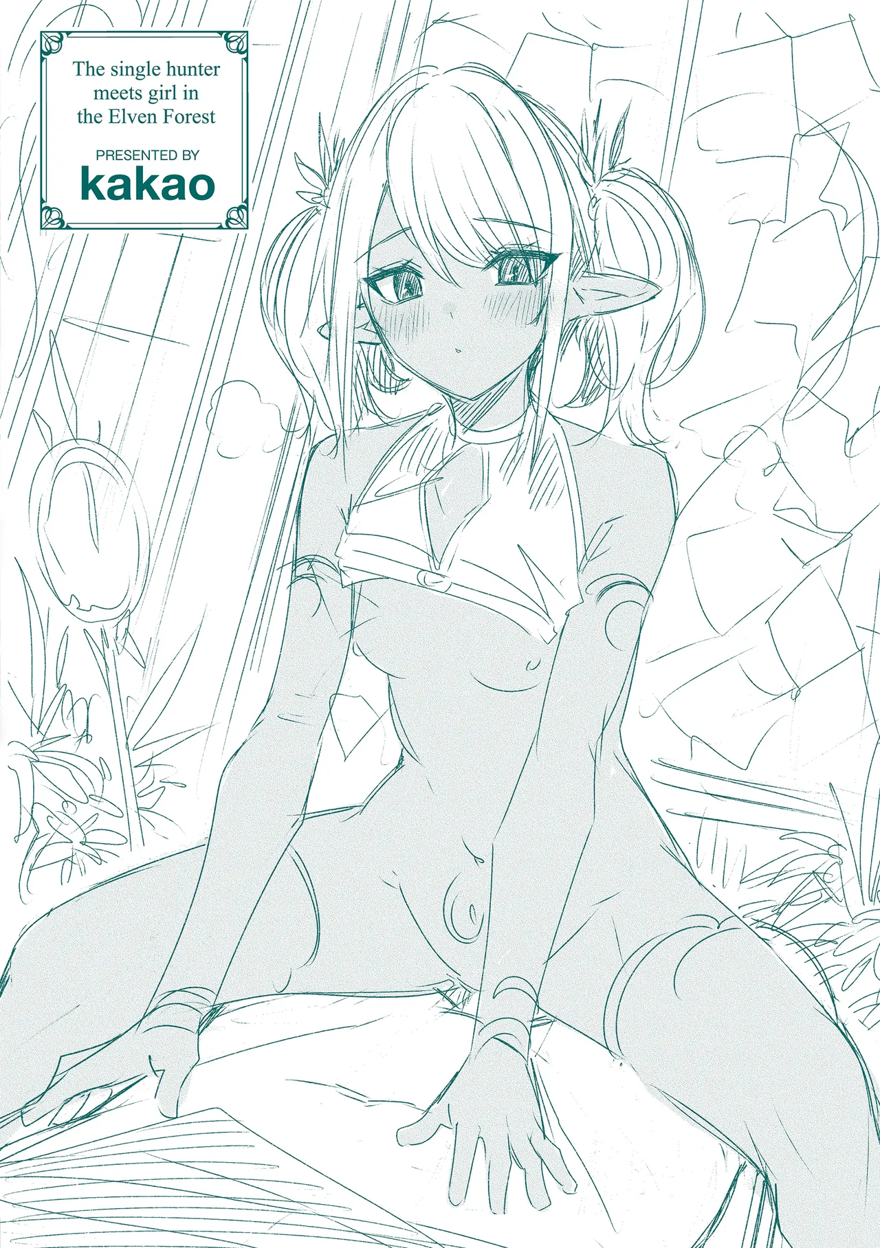 Dokushin Hunter no Deai wa Elf no Mori de CH. 1-3,6 page 116 - elf big breasts hentai manga - read online free