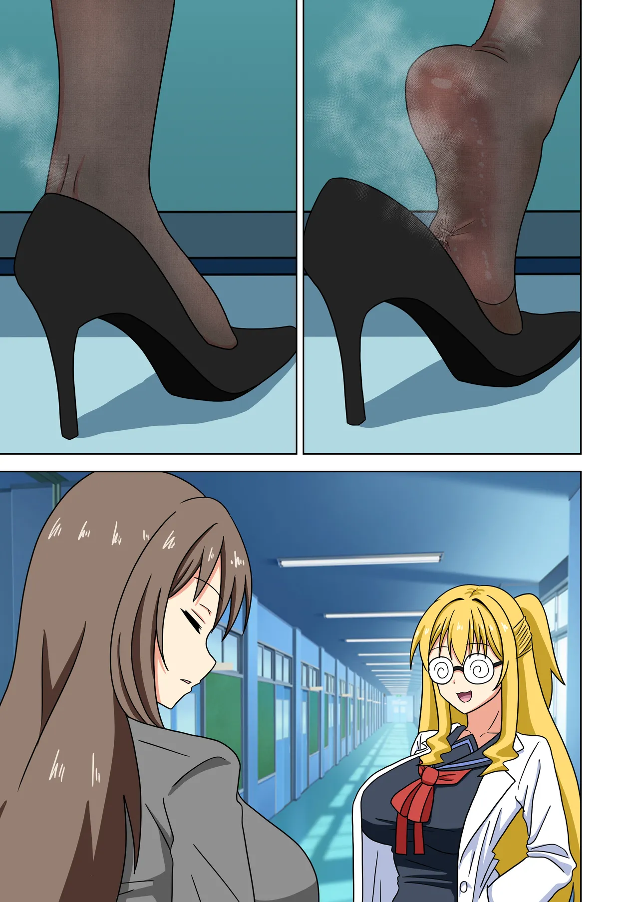 Mitari no Sono Ep.201-213【Japanese】 page 135 original parody - full color pantyhose hentai manga - read online free