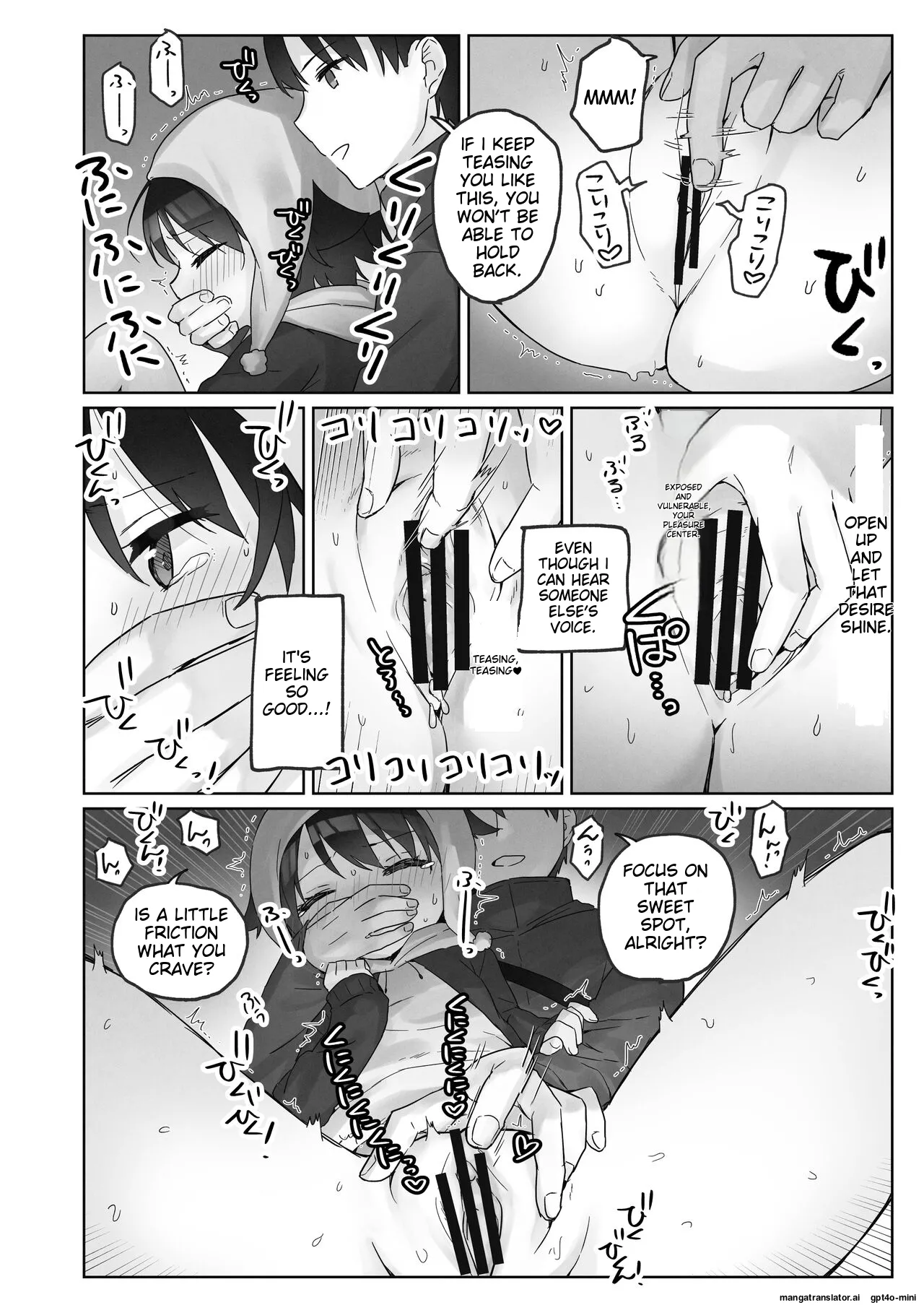 Samuzora no Shita, Imouto o Te dake de Ikasemakuru page 22 original parody - no penetration rough translation hentai manga - read online free