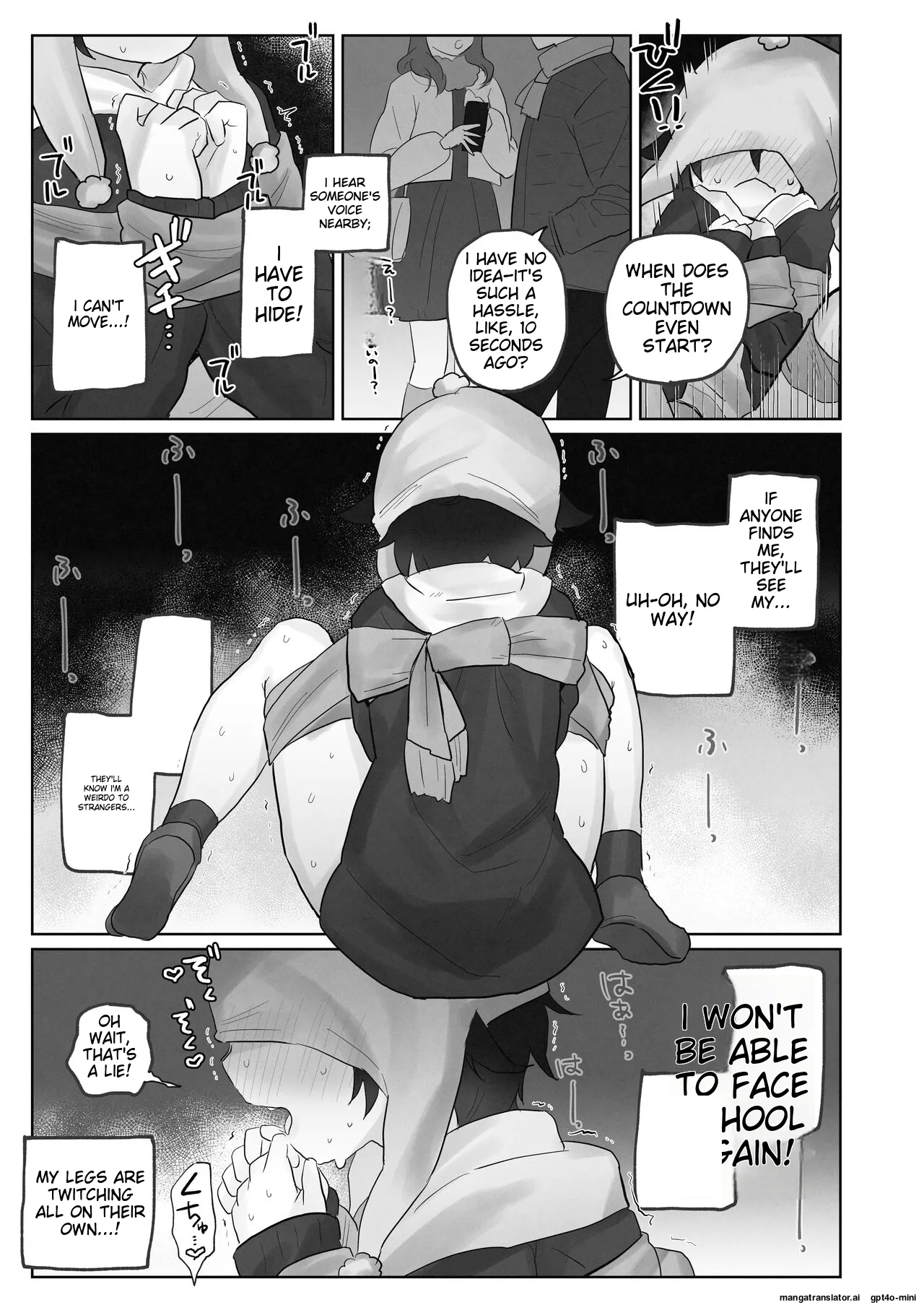 Samuzora no Shita, Imouto o Te dake de Ikasemakuru page 37 original parody - no penetration rough translation hentai manga - read online free