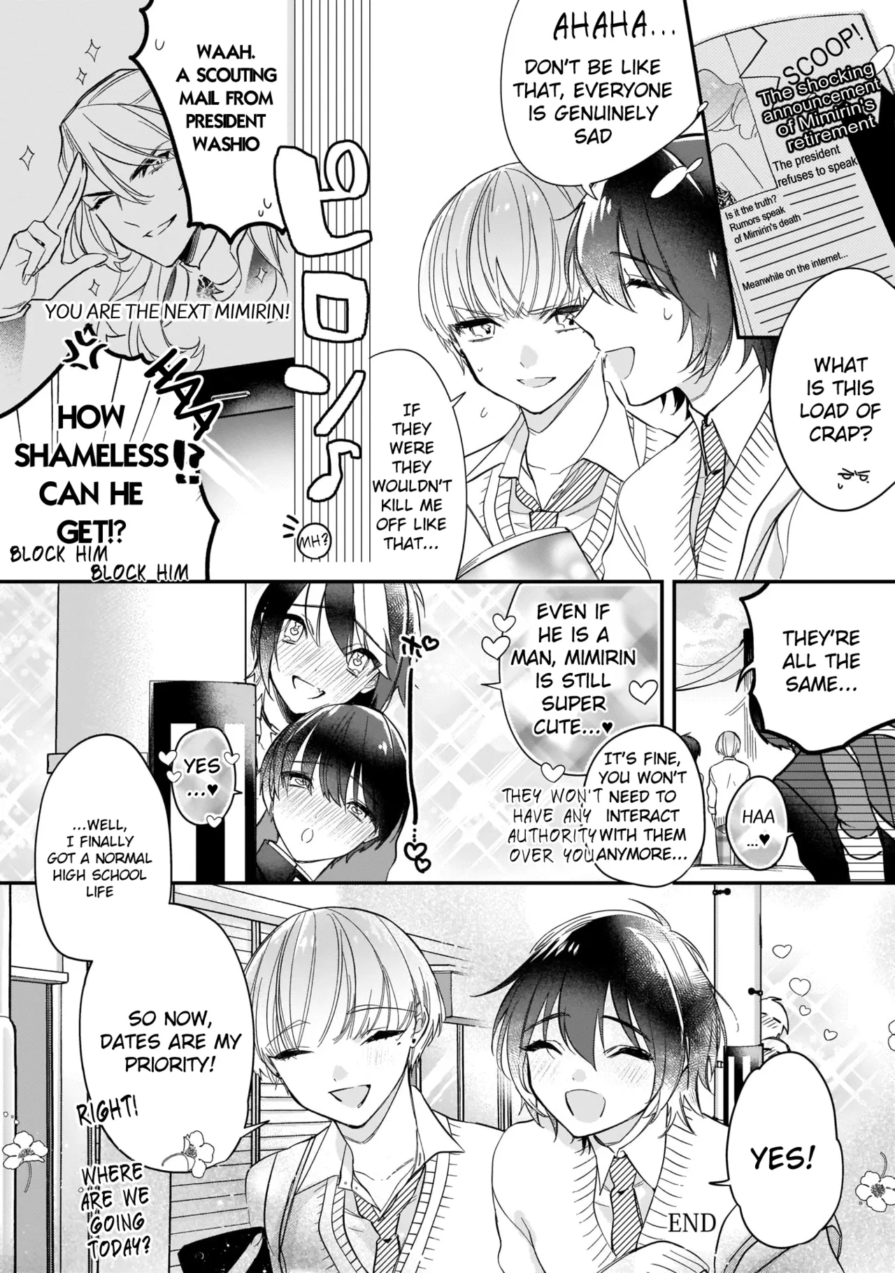 Boku no oshi wa yoru ni torokeru - Page 153